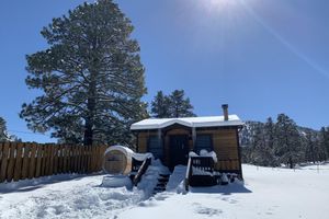 Arriendo temporal - Tiny Mountain View Sauna Cabin on 1.5 acres in the Coconino National Forest