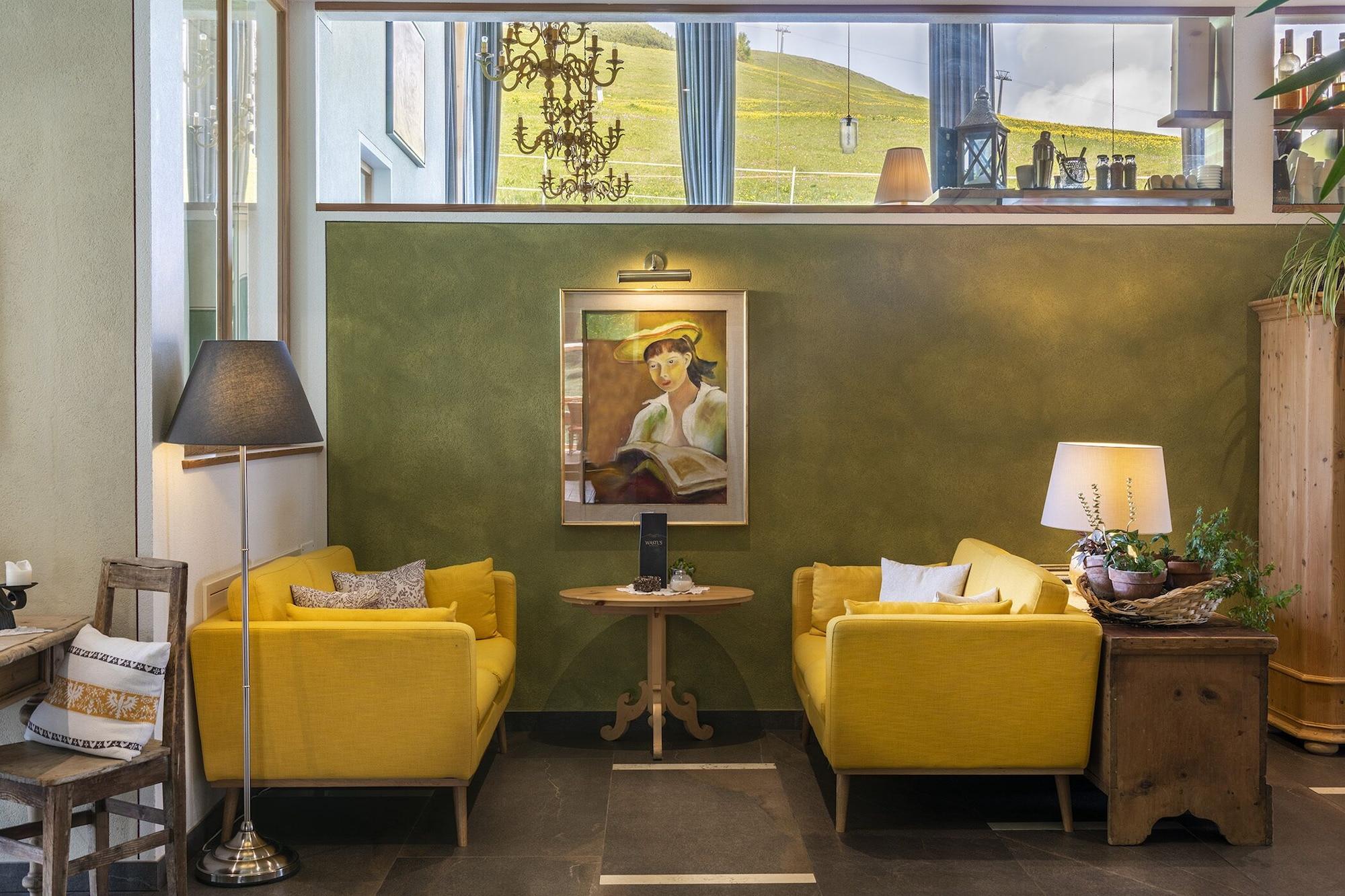 Vista Lobby Berghotel Jochgrimm - Your hoome in the Dolomites