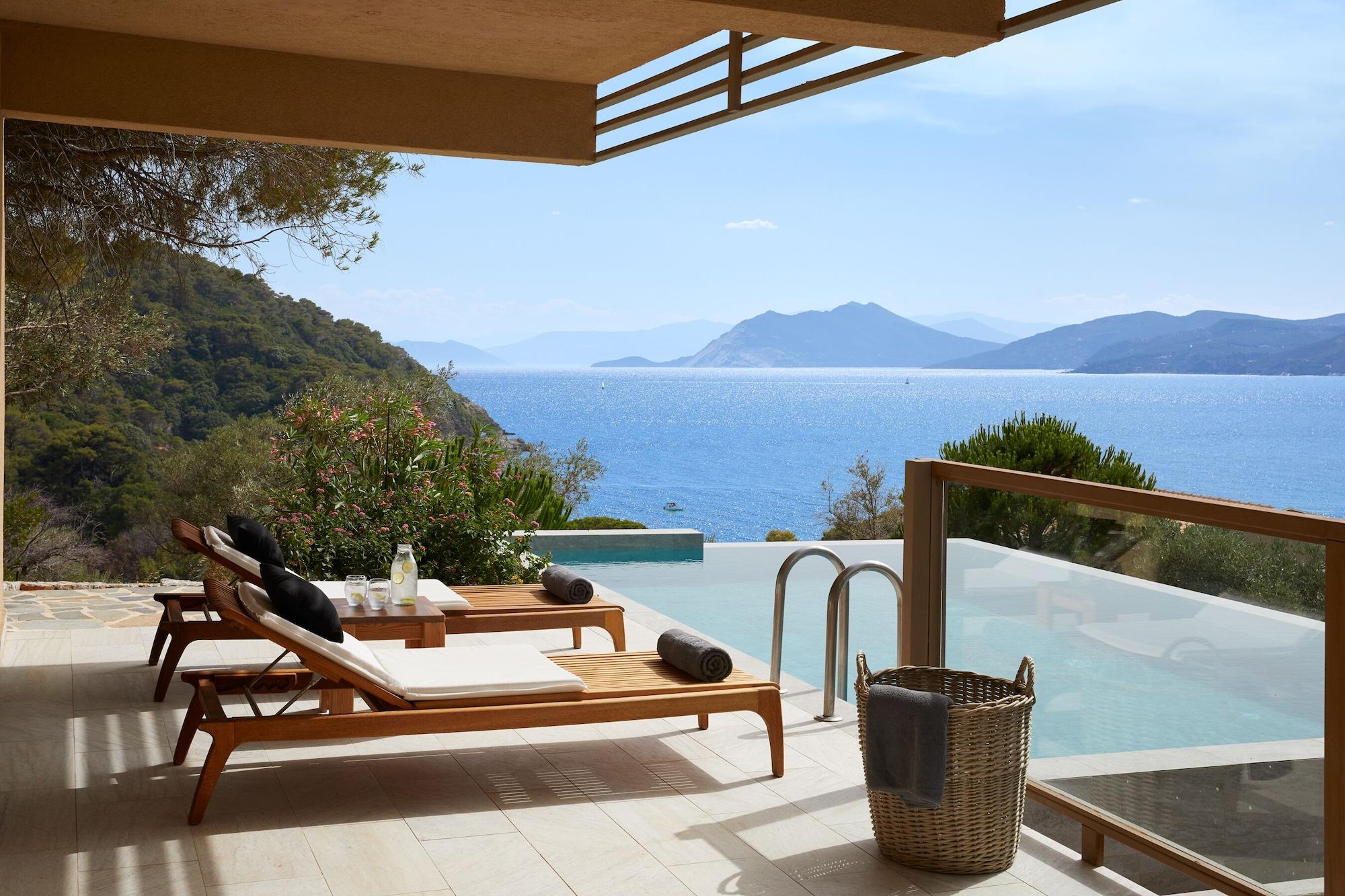 Vista Exterior ELIVI Skiathos