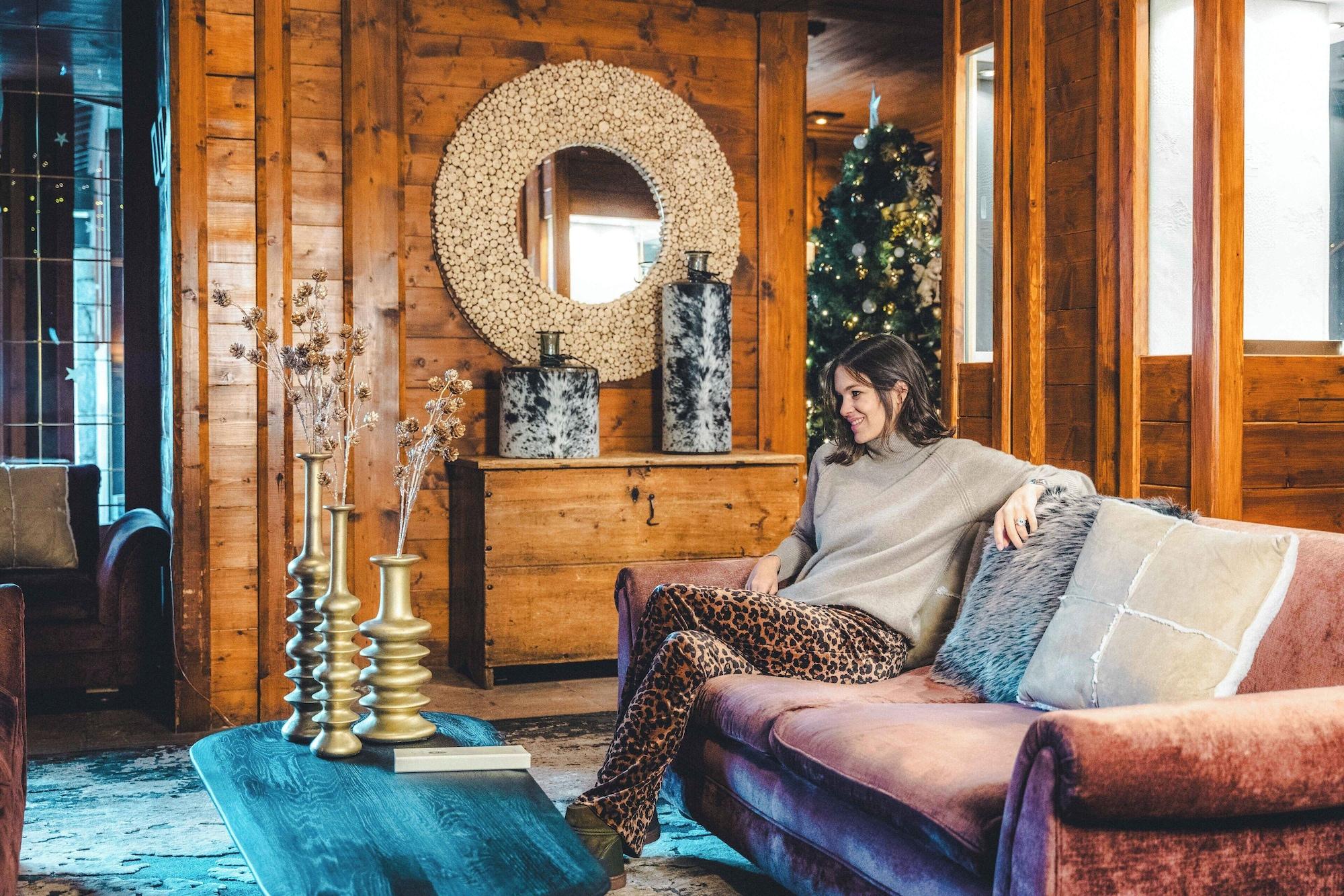 Vista Lobby Hotel Mont Vallon Meribel