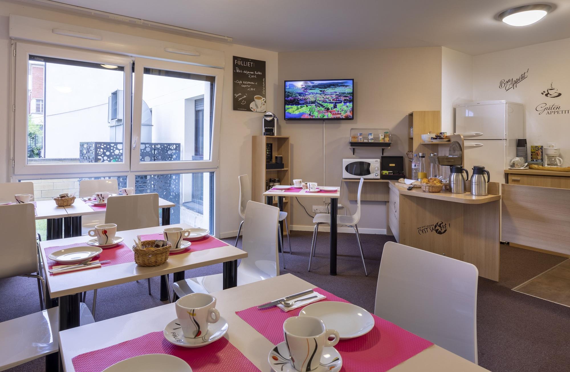 Restaurant KOSY Appart'Hôtels Troyes - City & Park