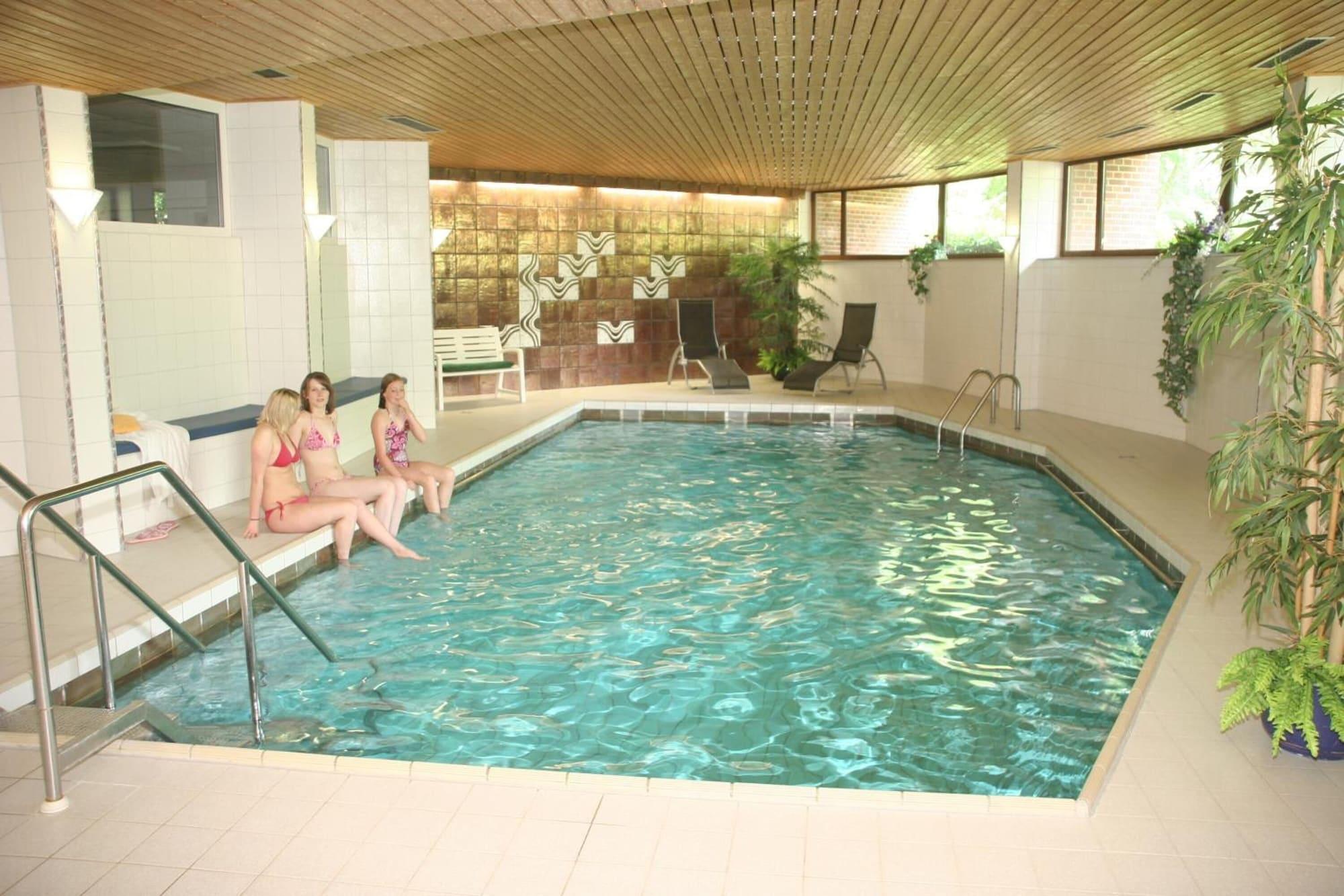 Vista Piscina Haus Deutsch Krone
