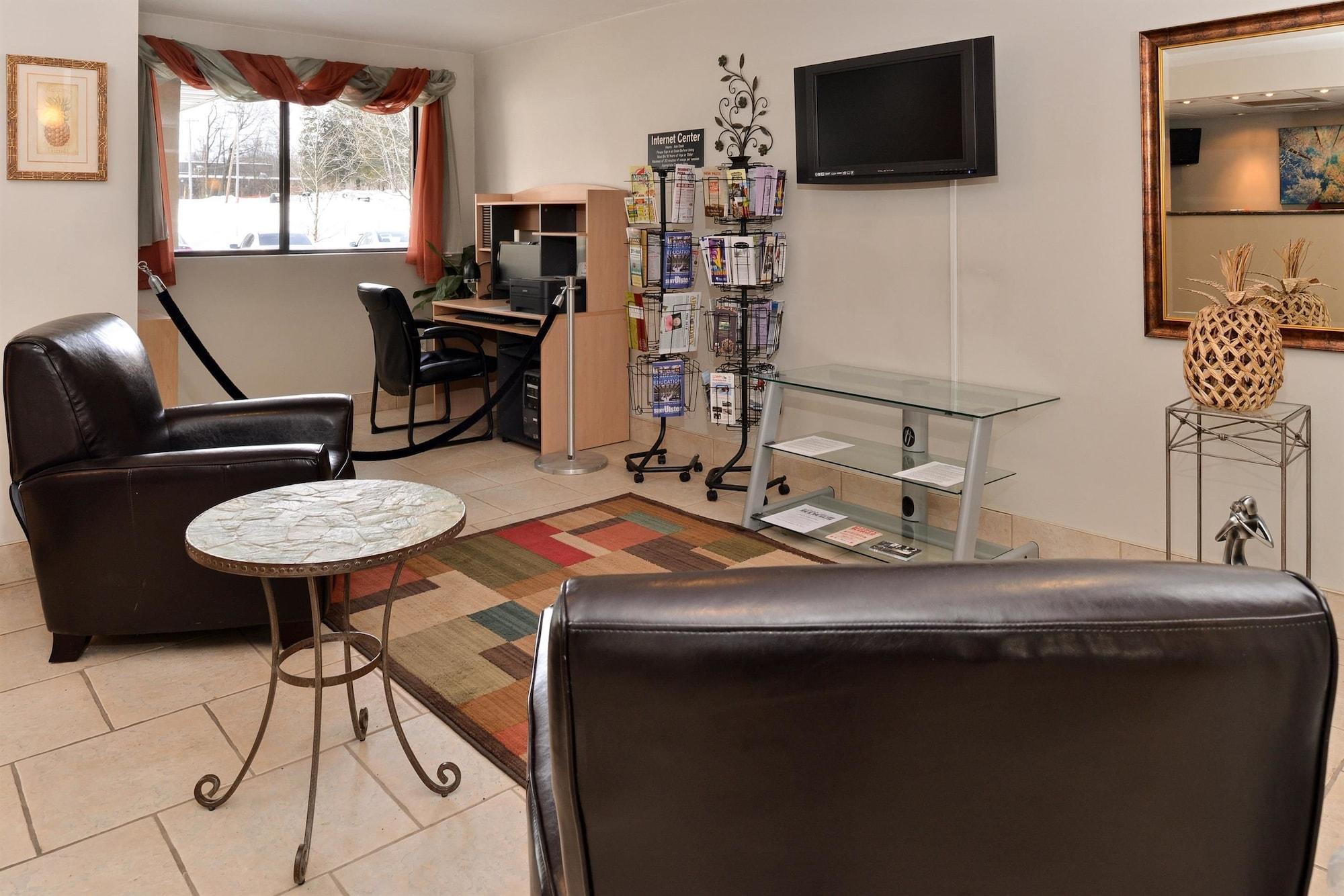 Vista Lobby Americas Best Value Inn New Paltz