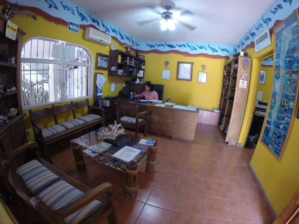 Vista Lobby Posada Luna Sol