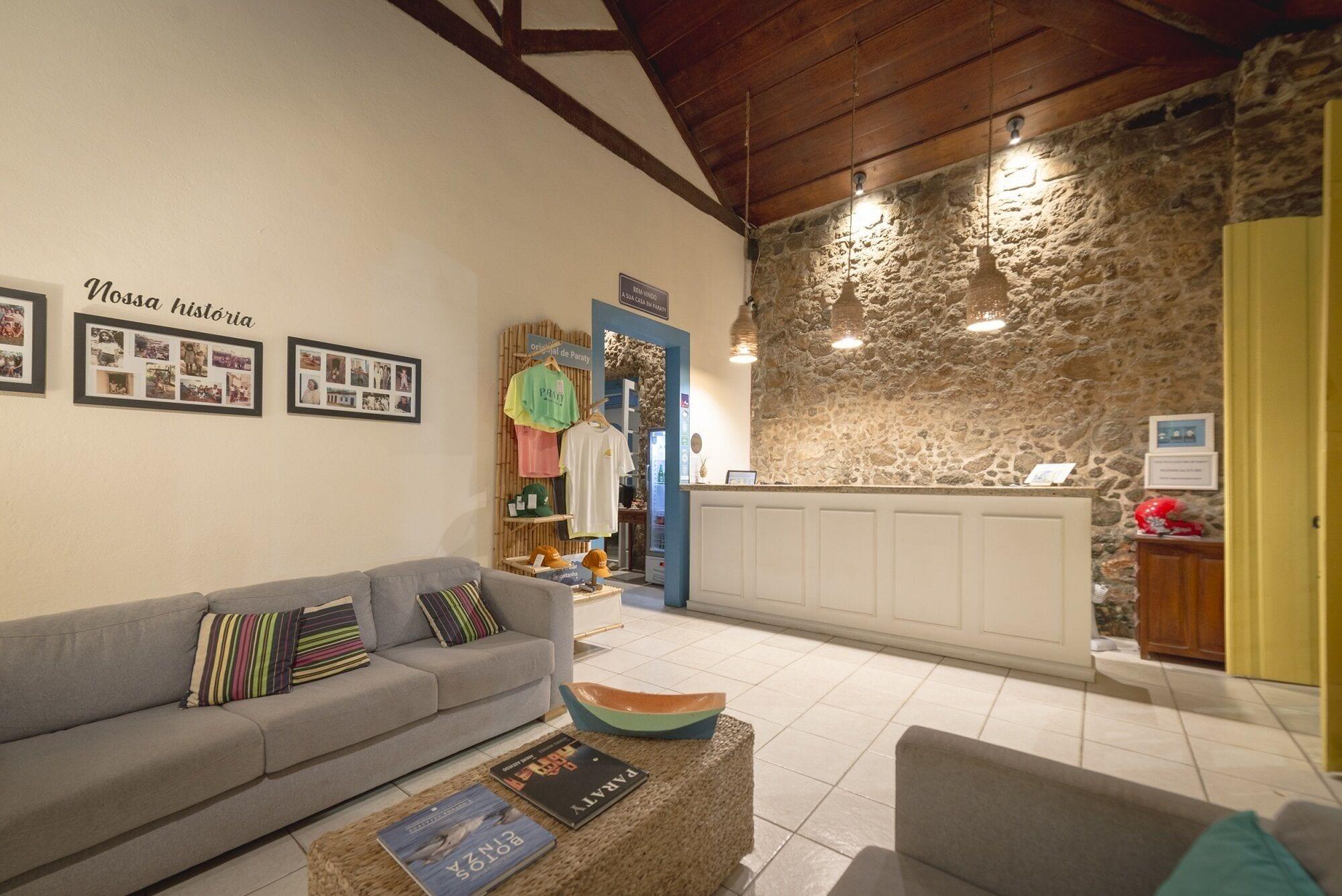 Vista Lobby Pousada Vila do Porto