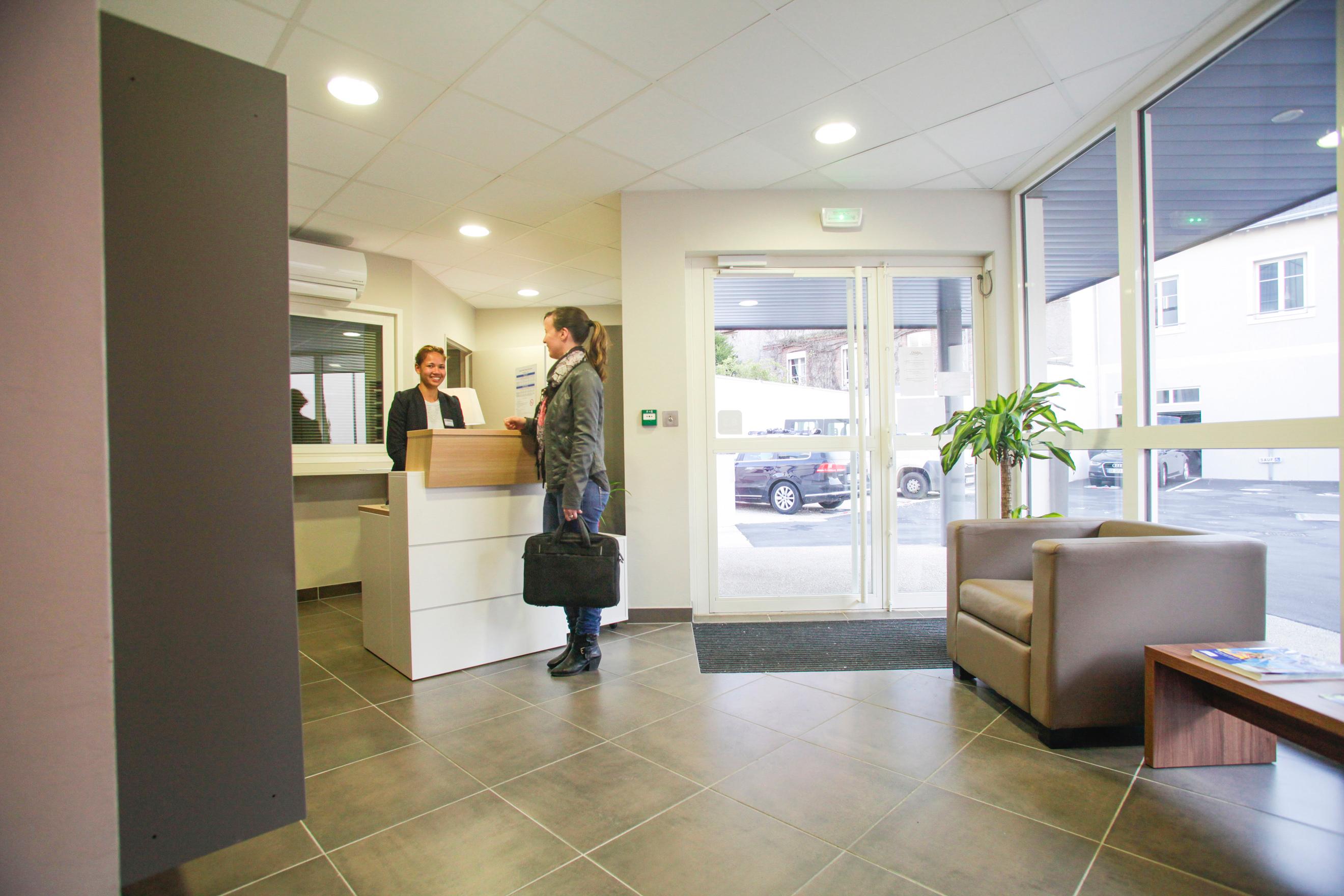 Vista Lobby Appart'hôtel Odalys City - Orléans Centre
