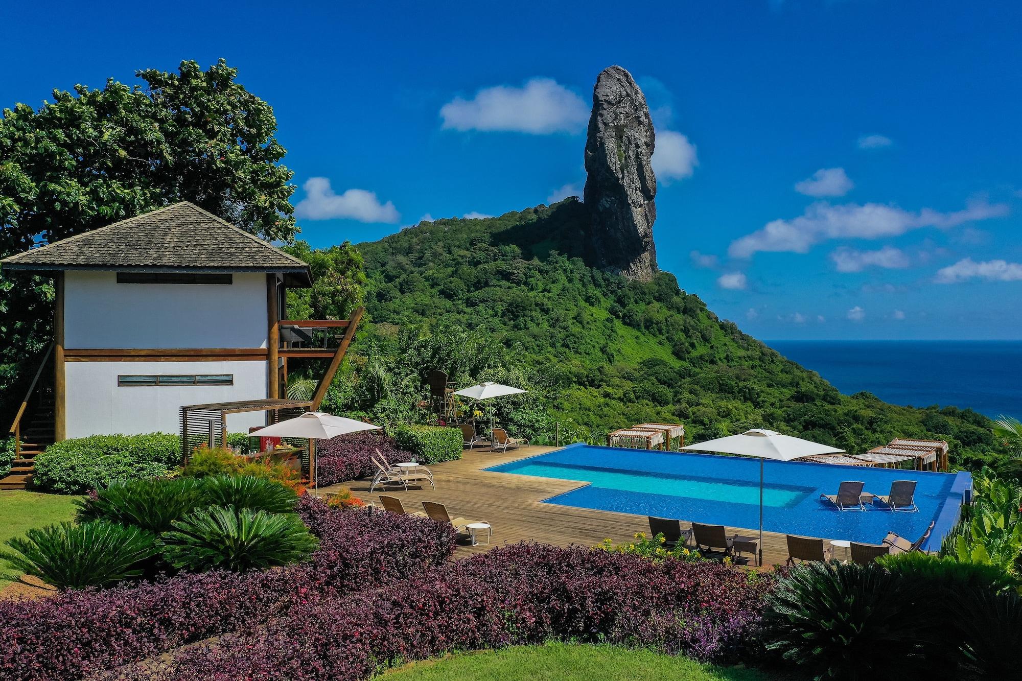 Vista Piscina Pousada Morena