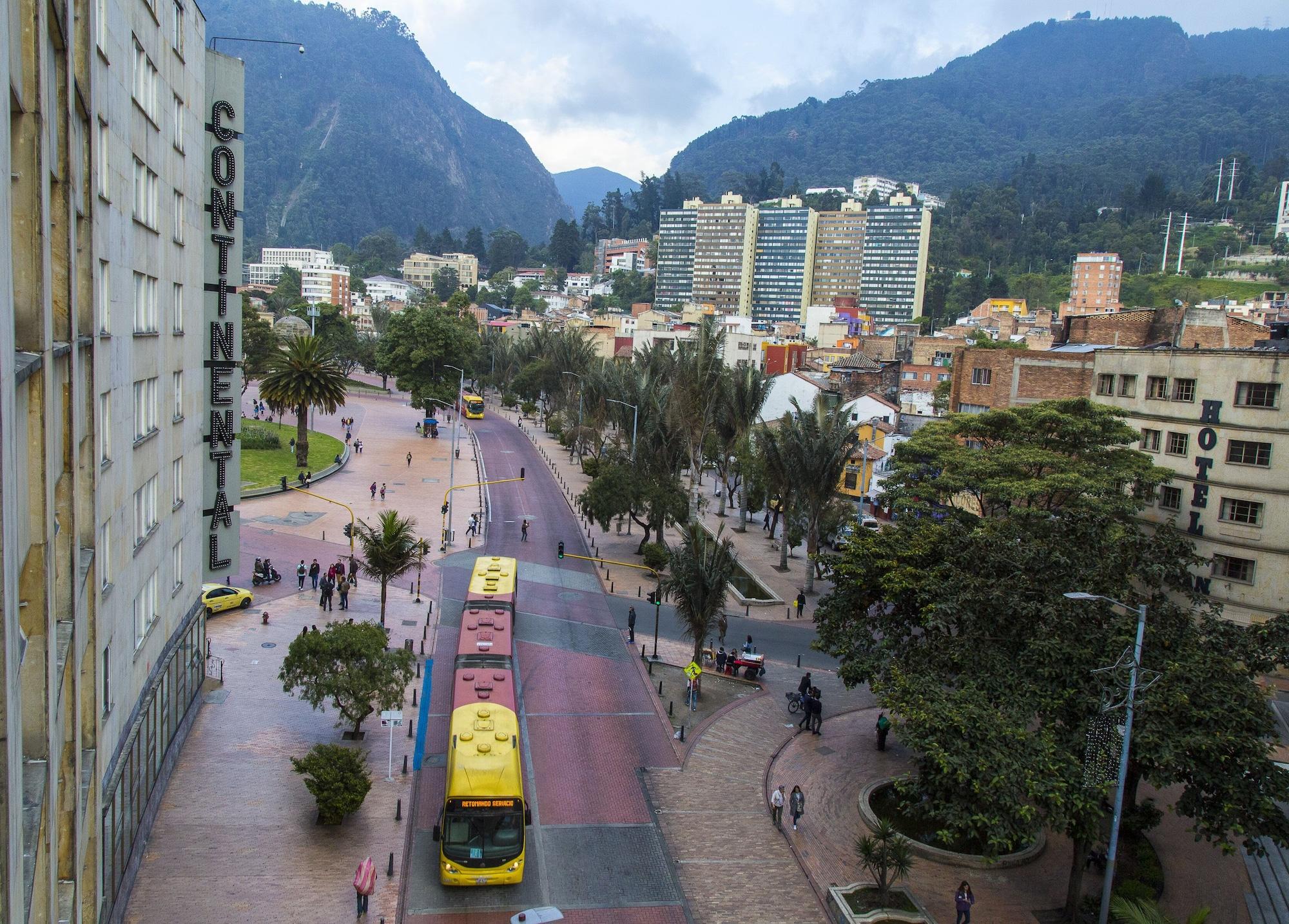Vista Exterior Aparta Suite Continental Bogotá