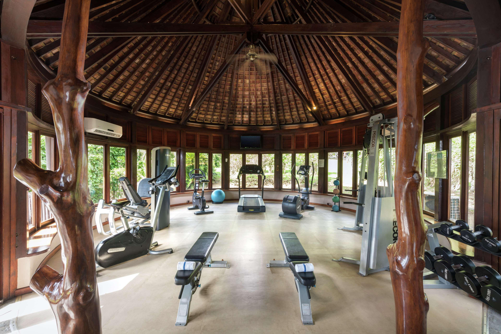 Gimnasio Hilton Moorea Lagoon Resort and Spa