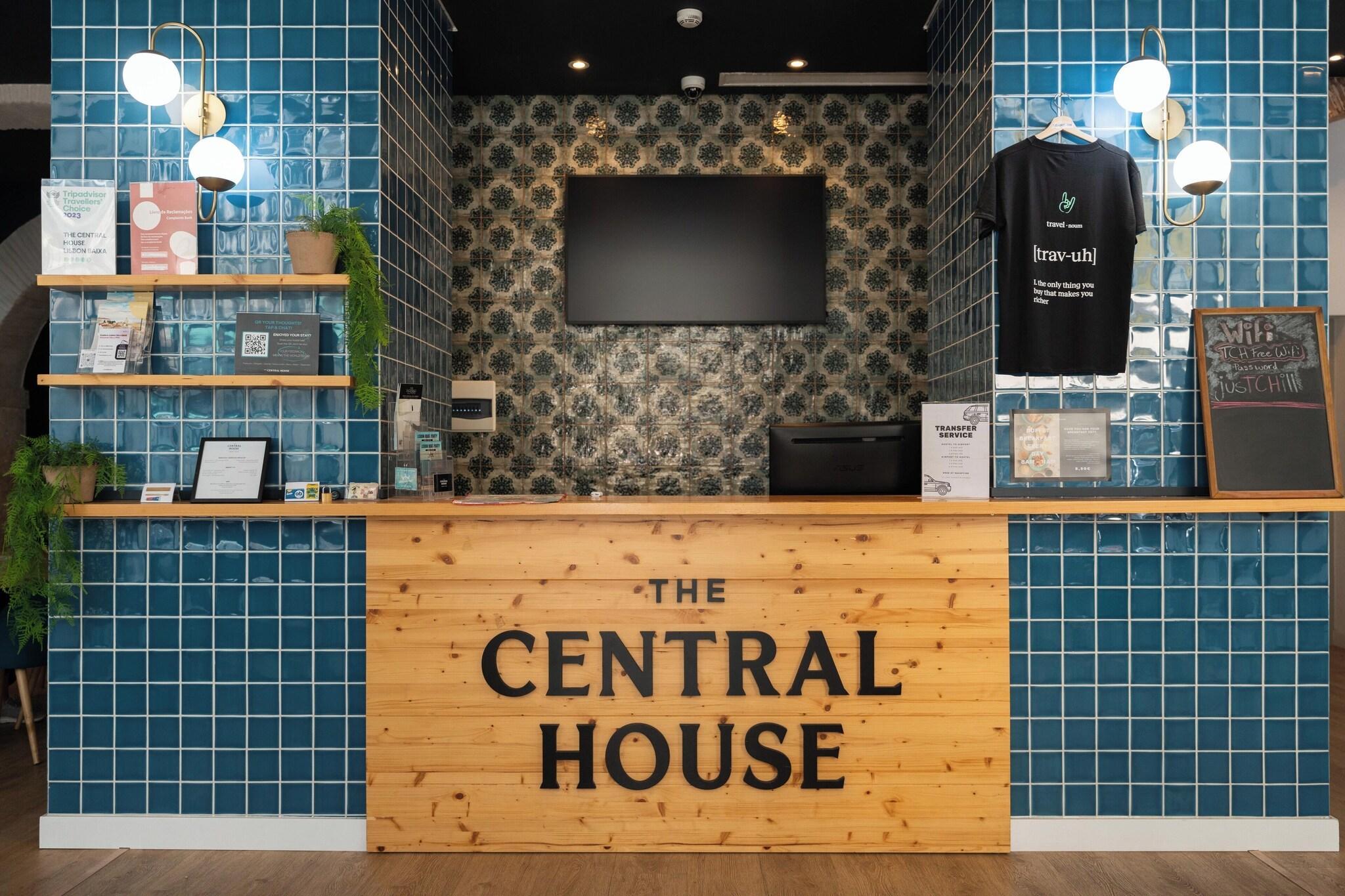 Vista Lobby The Central House Lisbon Baixa - Hostel