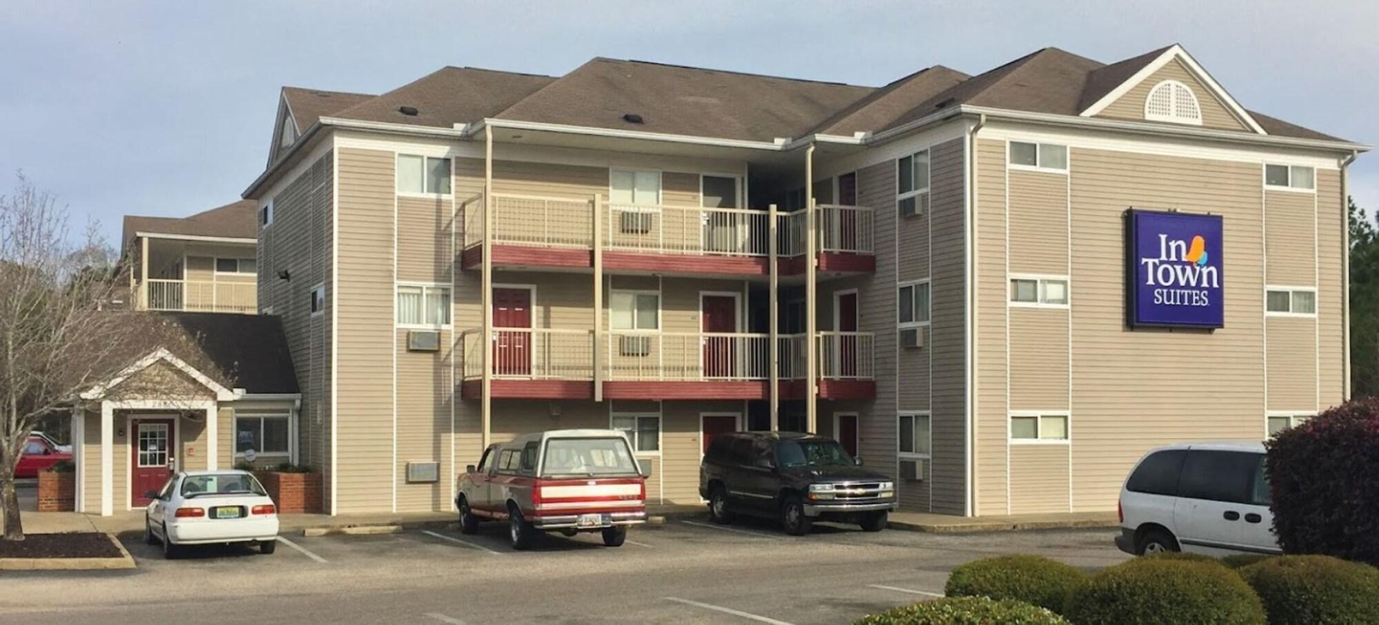 Vista Exterior InTown Suites Extended Stay Dothan AL