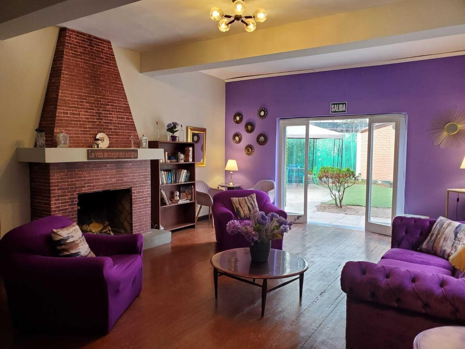 Vista Lobby Hostal The Place Miraflores