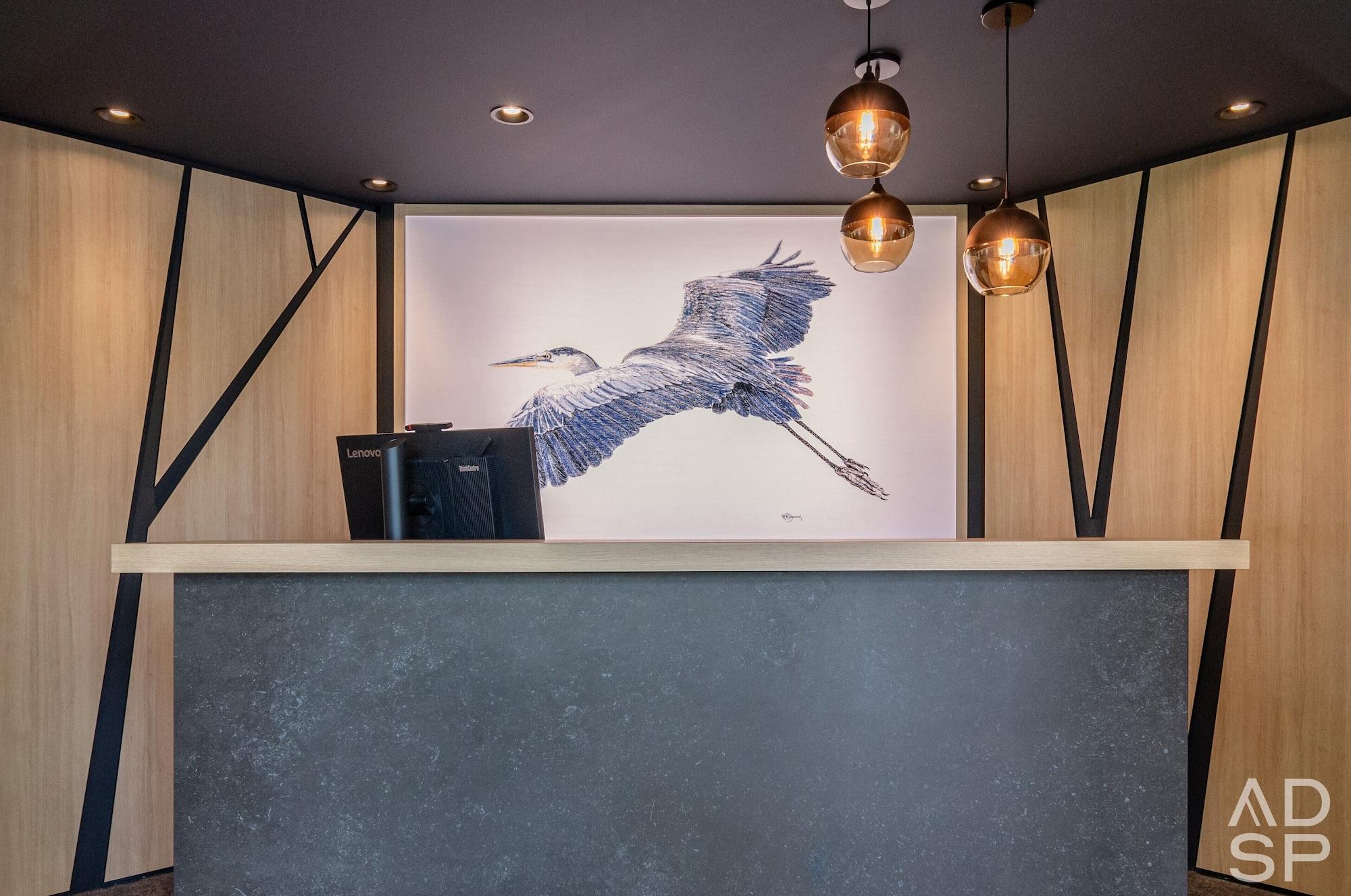 Vista Lobby Le Héron - Studios Nature