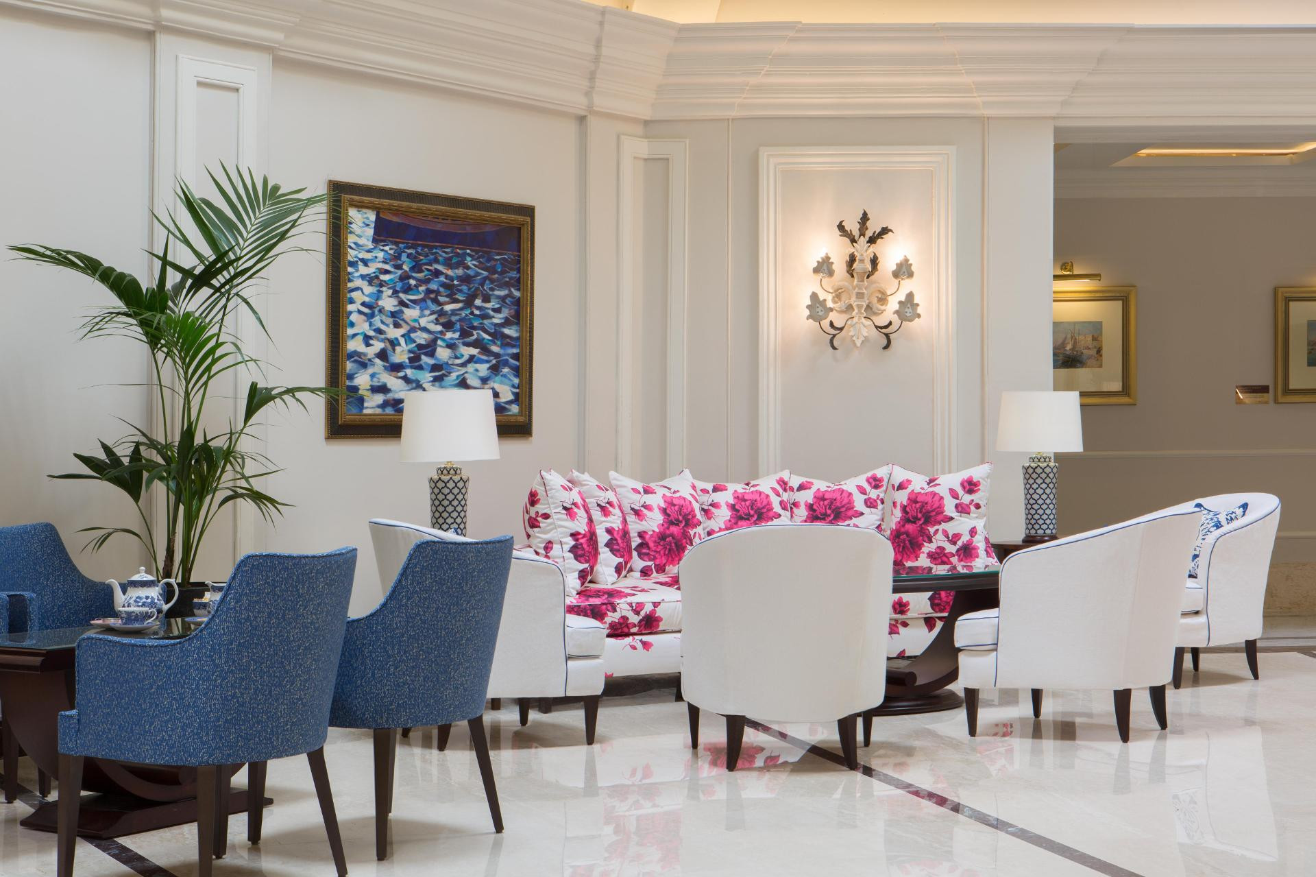 Vista Lobby The Phoenicia Malta - The Leading Hotels of the World