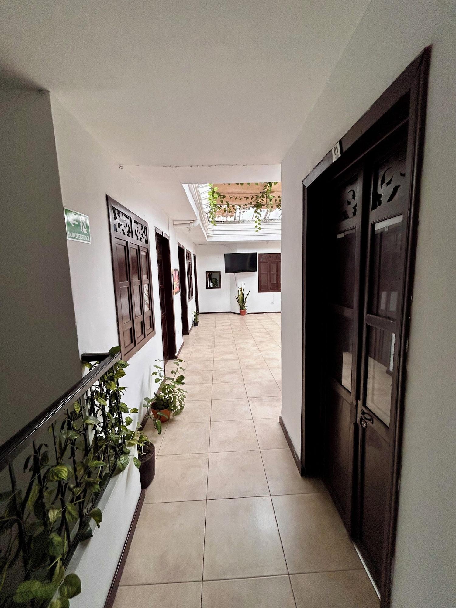 Vista Lobby Hotel Santa Marta's