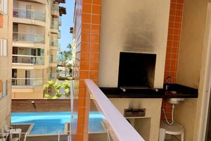 Alquiler Vacacional - Apê melhor custo x benefício com piscina 100m do mar
