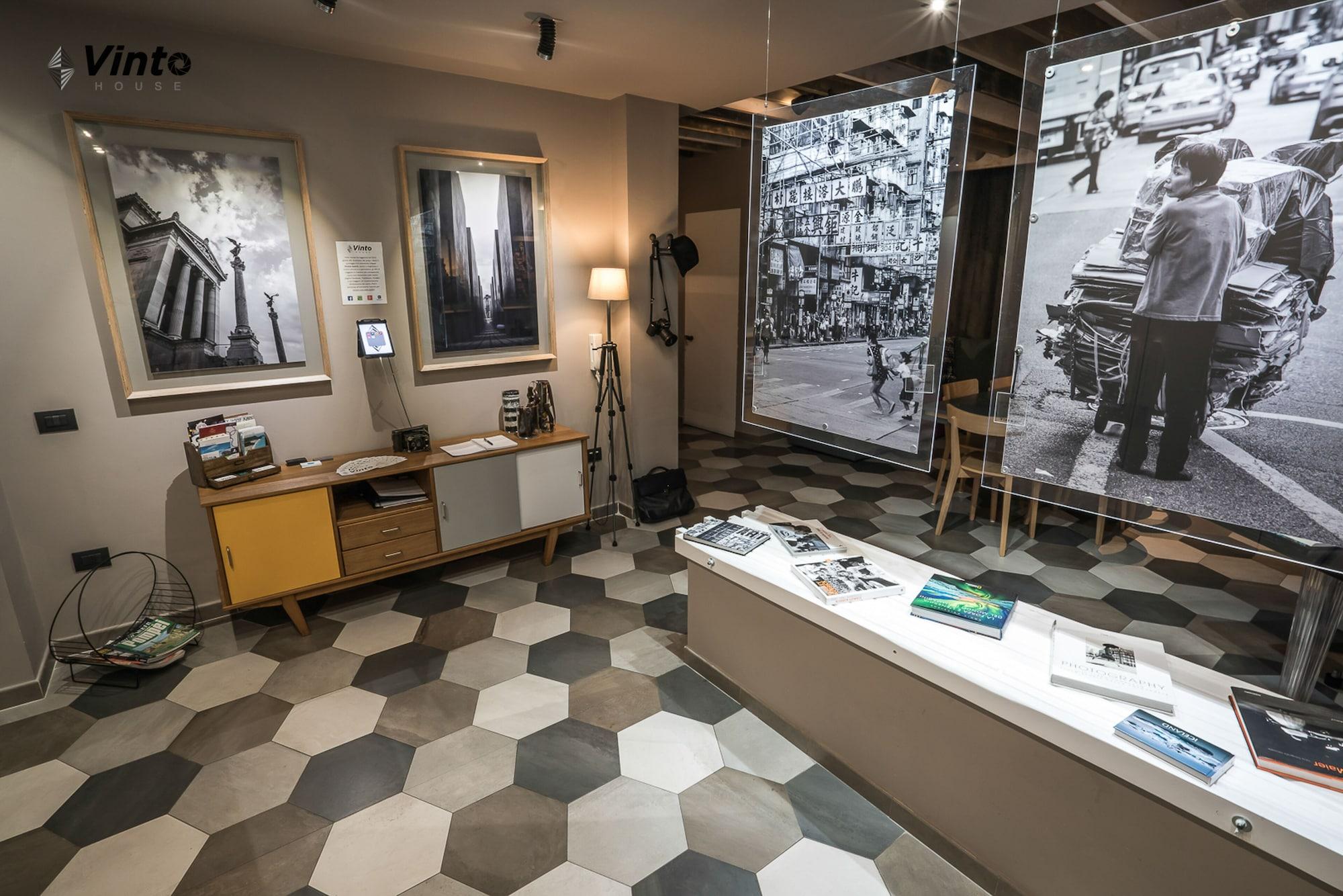 Vista Lobby Vinto House Salerno