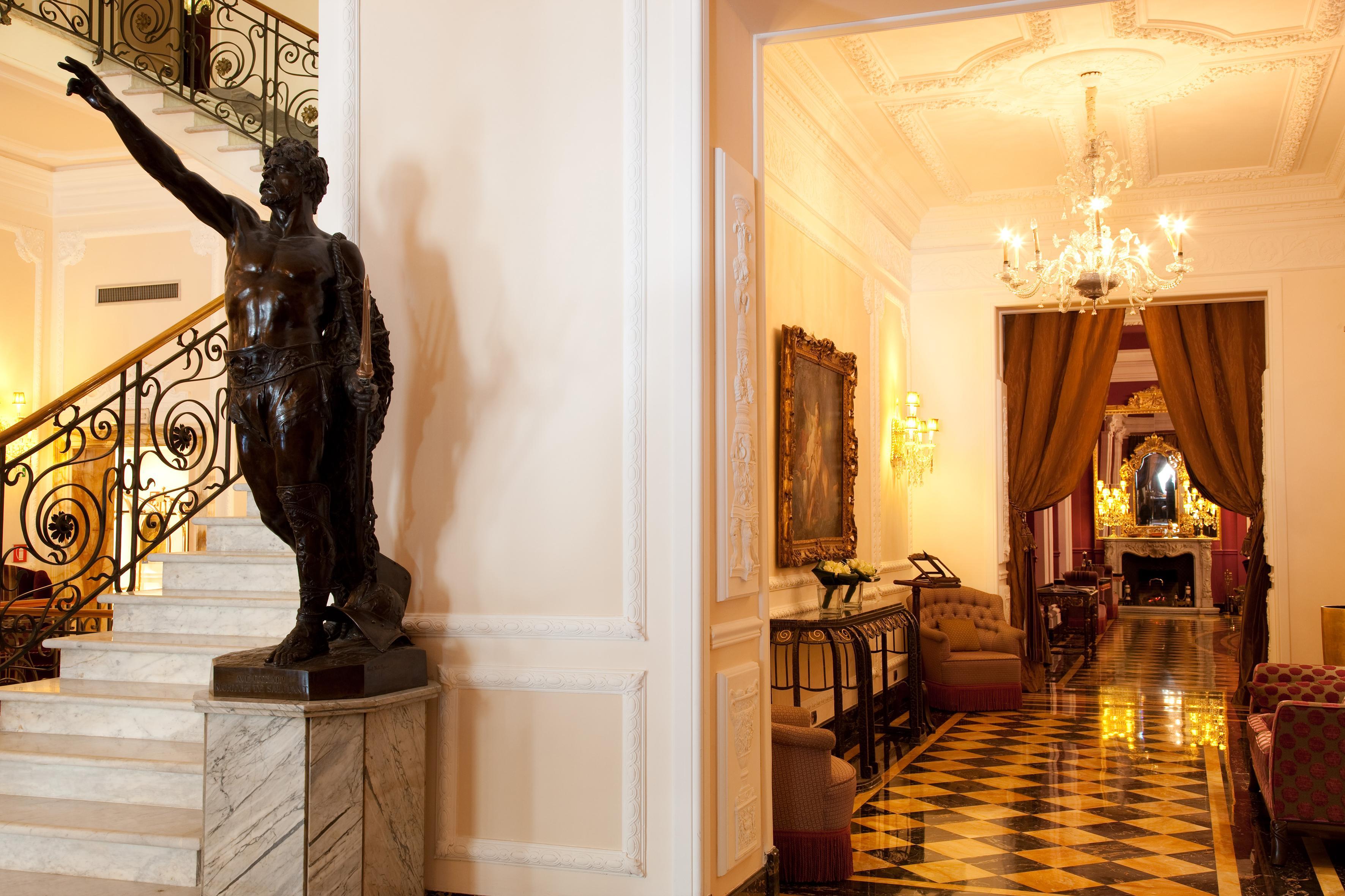 Vista Lobby Baglioni Hotel Regina - The Leading Hotels of the World
