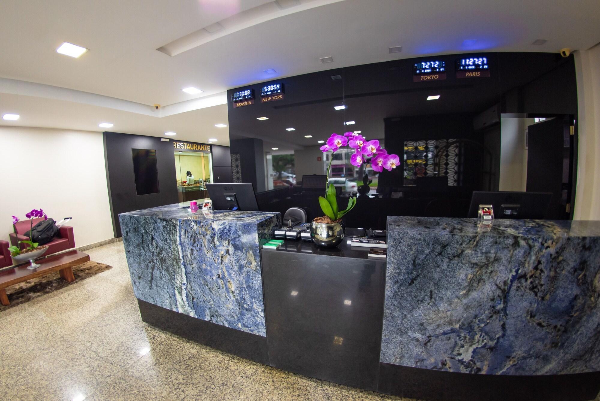 Vista Lobby Hotel Eldorado Paracatu