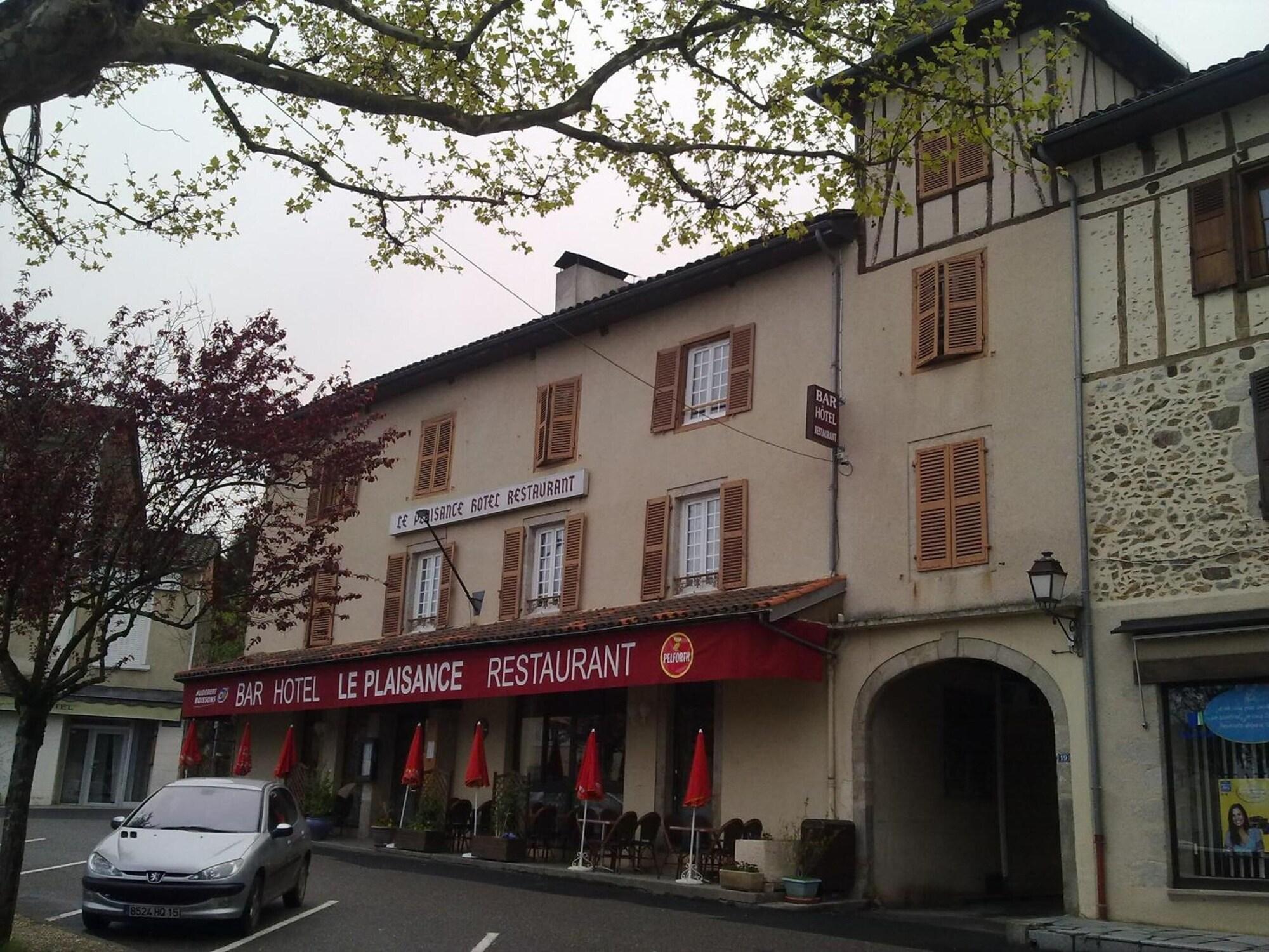 Vista Exterior Hôtel Restaurant Le Plaisance
