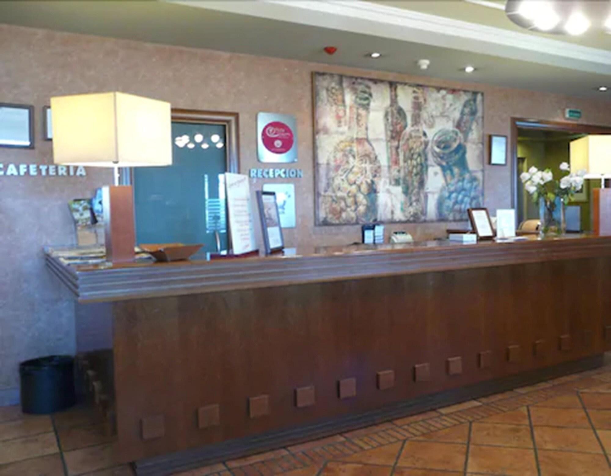Vista Lobby El Tollo Hotel