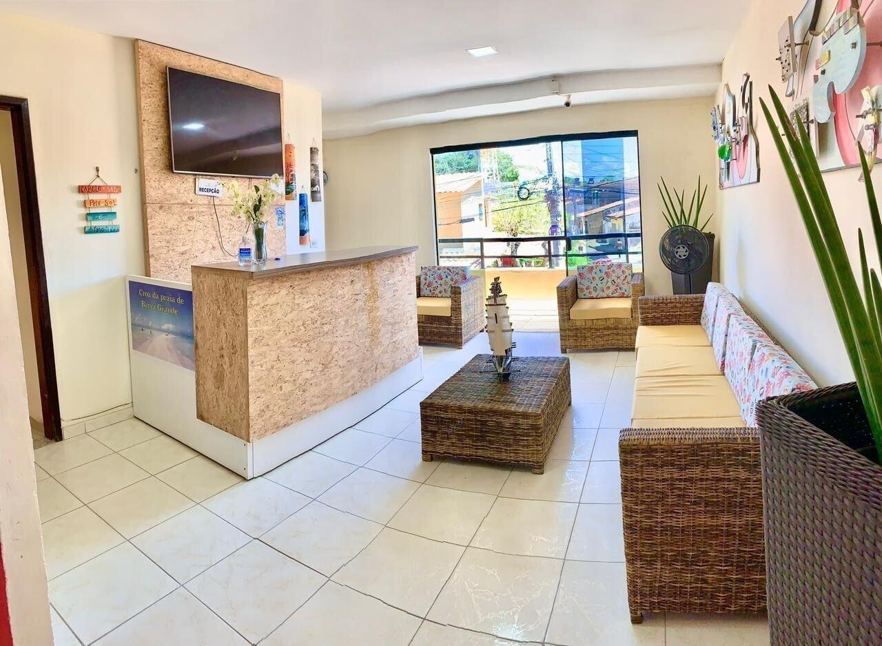 Vista Lobby Pousada PraiaMar