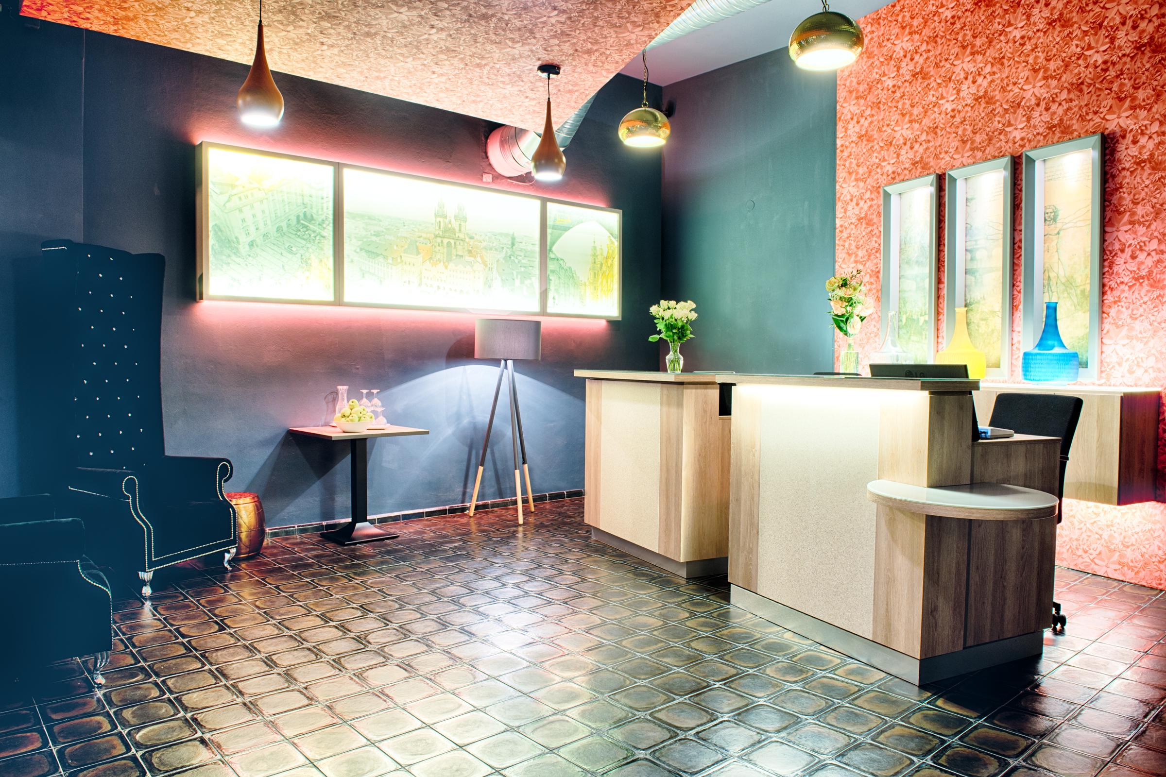 Vista Lobby NYX Hotel Prague by Leonardo Hotels