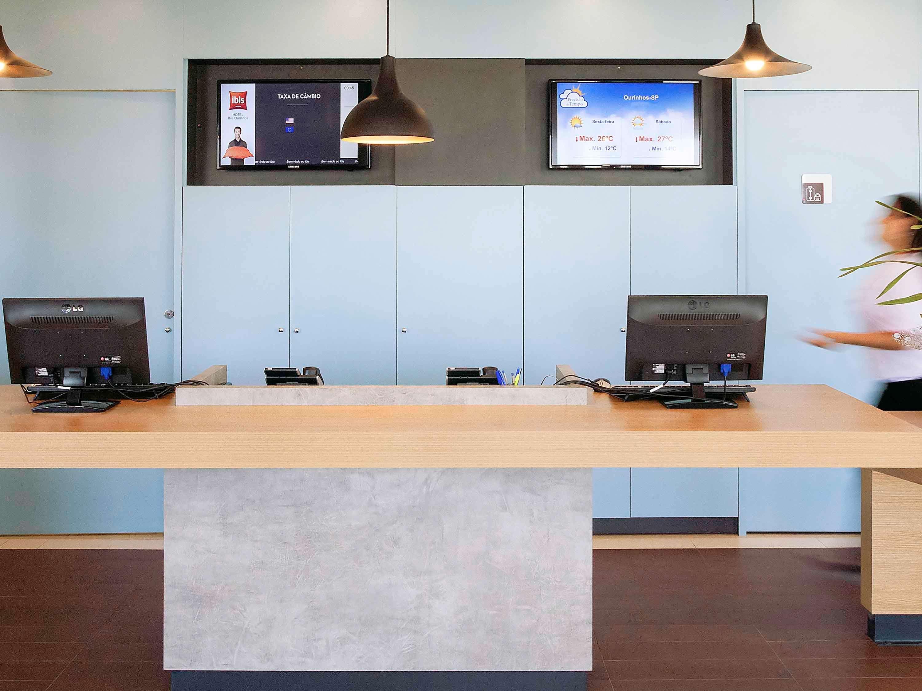 Vista Lobby ibis Ourinhos