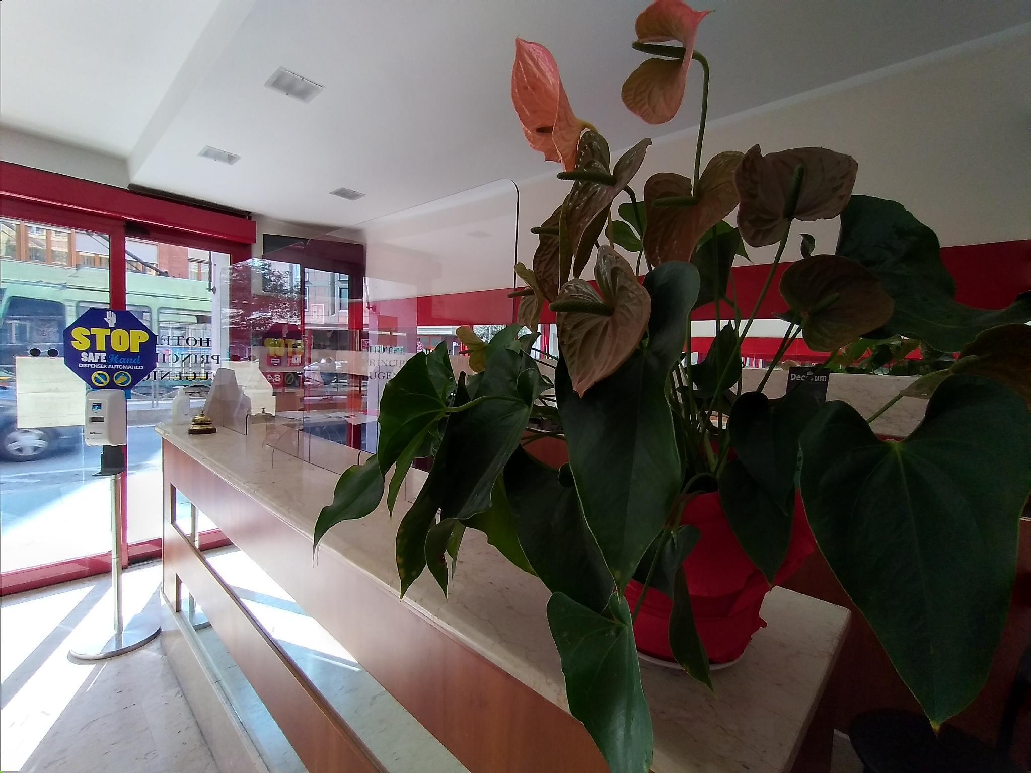 Vista Lobby Hotel Principe Eugenio