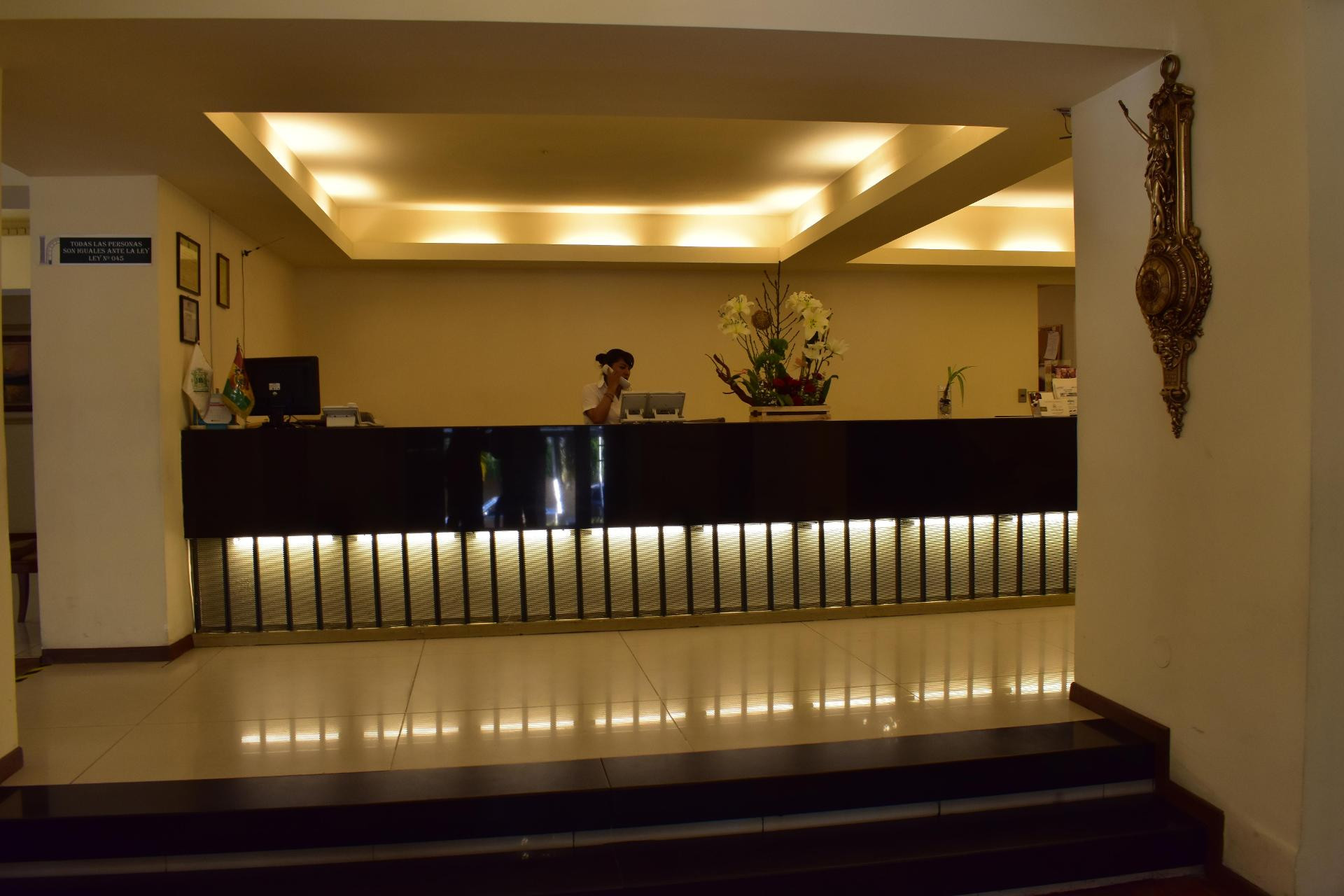Vista Lobby Hotel La Colonia