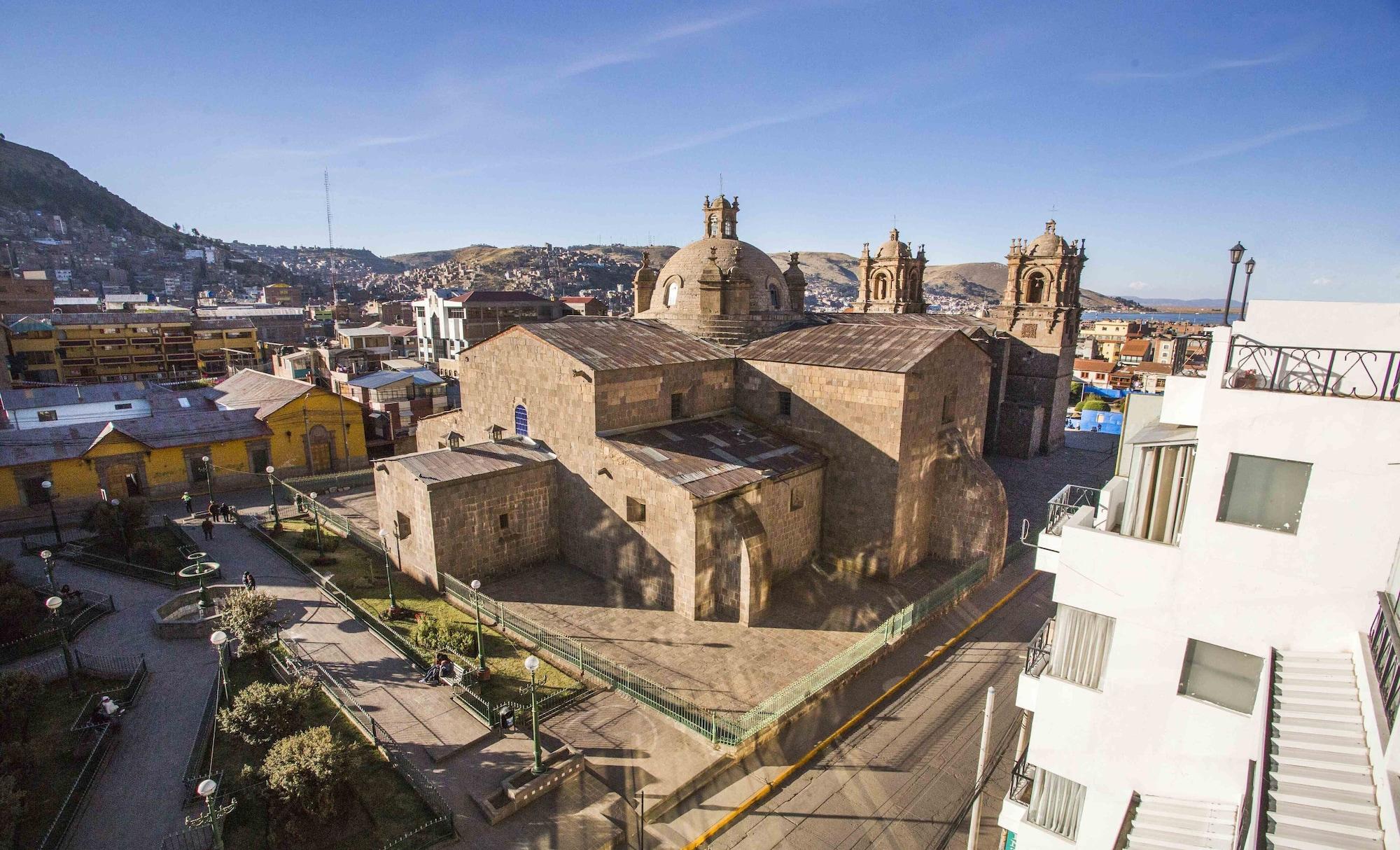 Vista Exterior Hotel Conde de Lemos