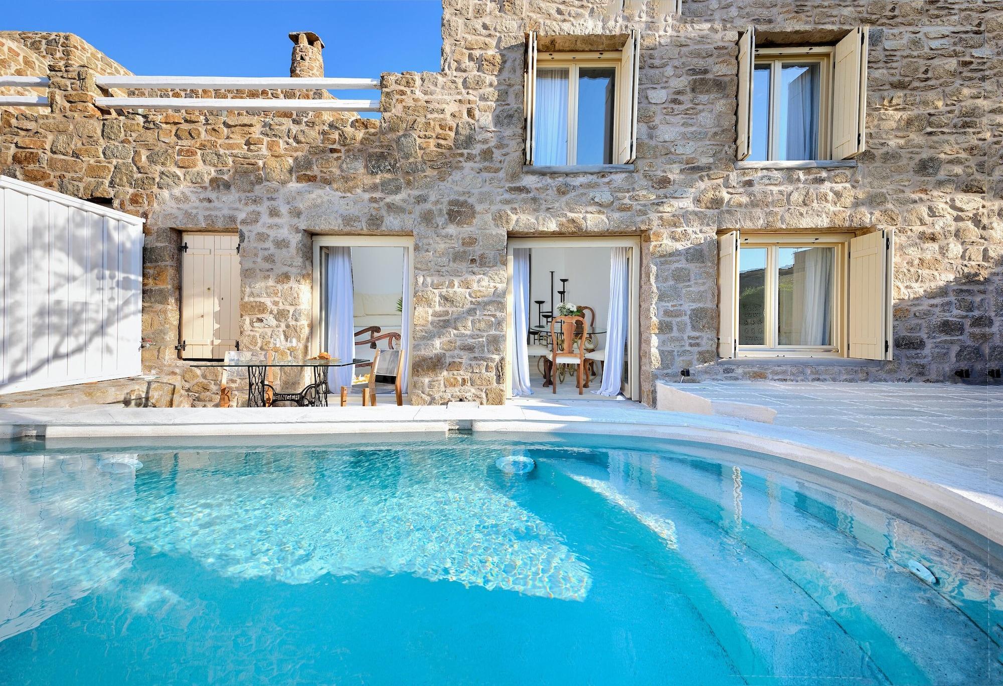 Vista Exterior Mykonos Dream Villas