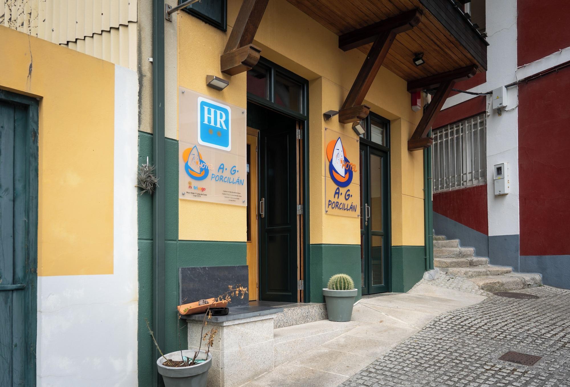 Vista Exterior Hotel A. G. Porcillán