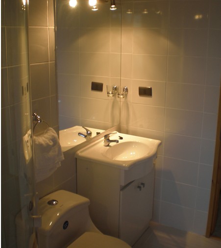 Baño Hotel Termas de San Luis