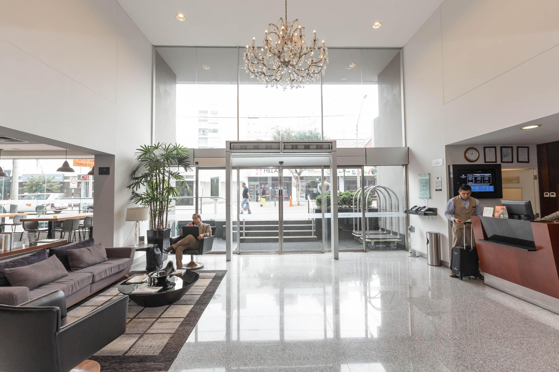 Vista Lobby Casa Andina Select Miraflores