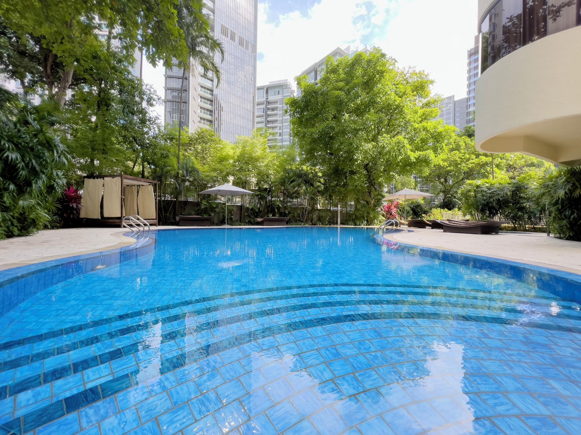 Vista Piscina Coliwoo Orchard