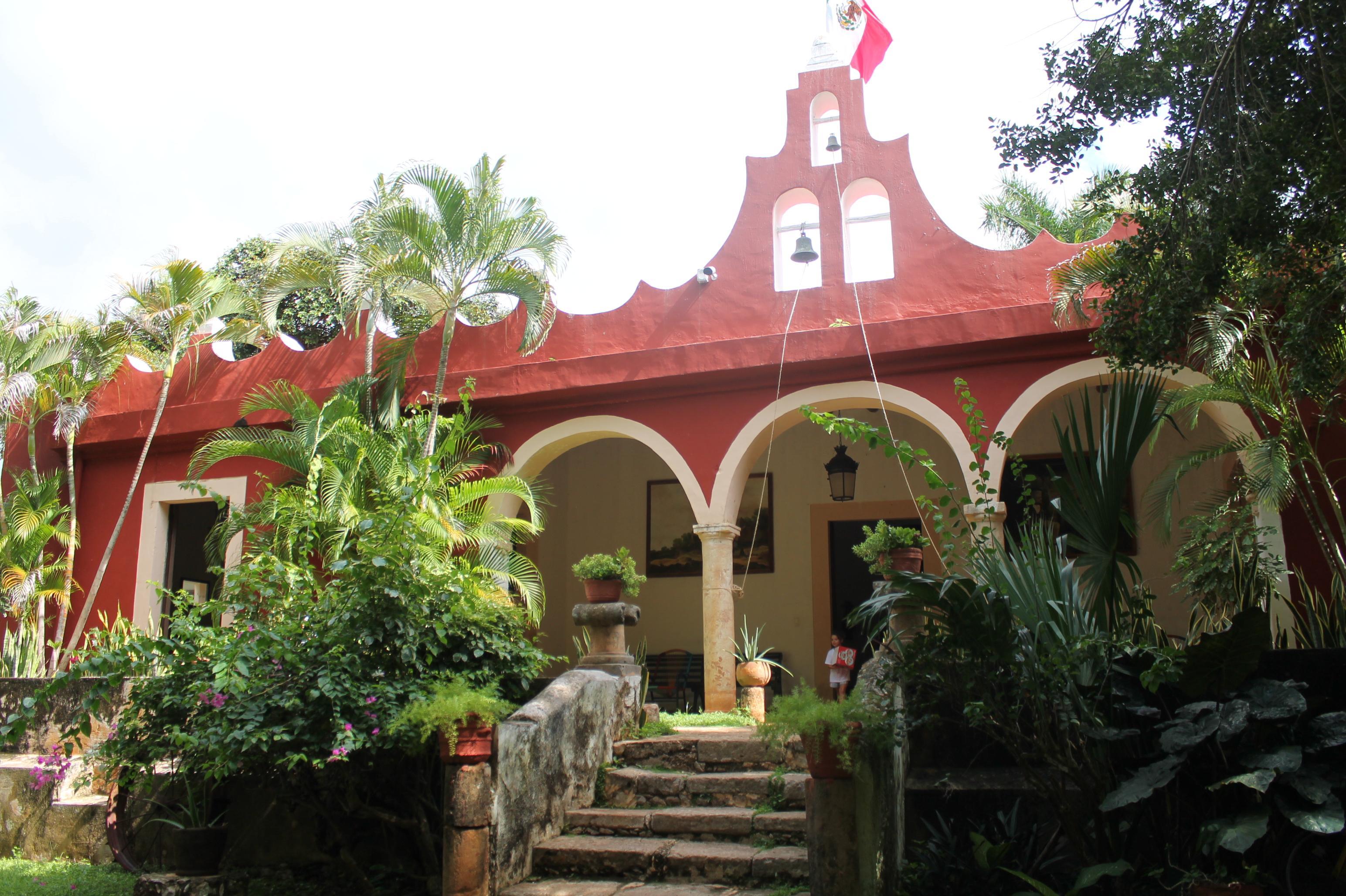 Vista Exterior Hacienda Blanca Flor