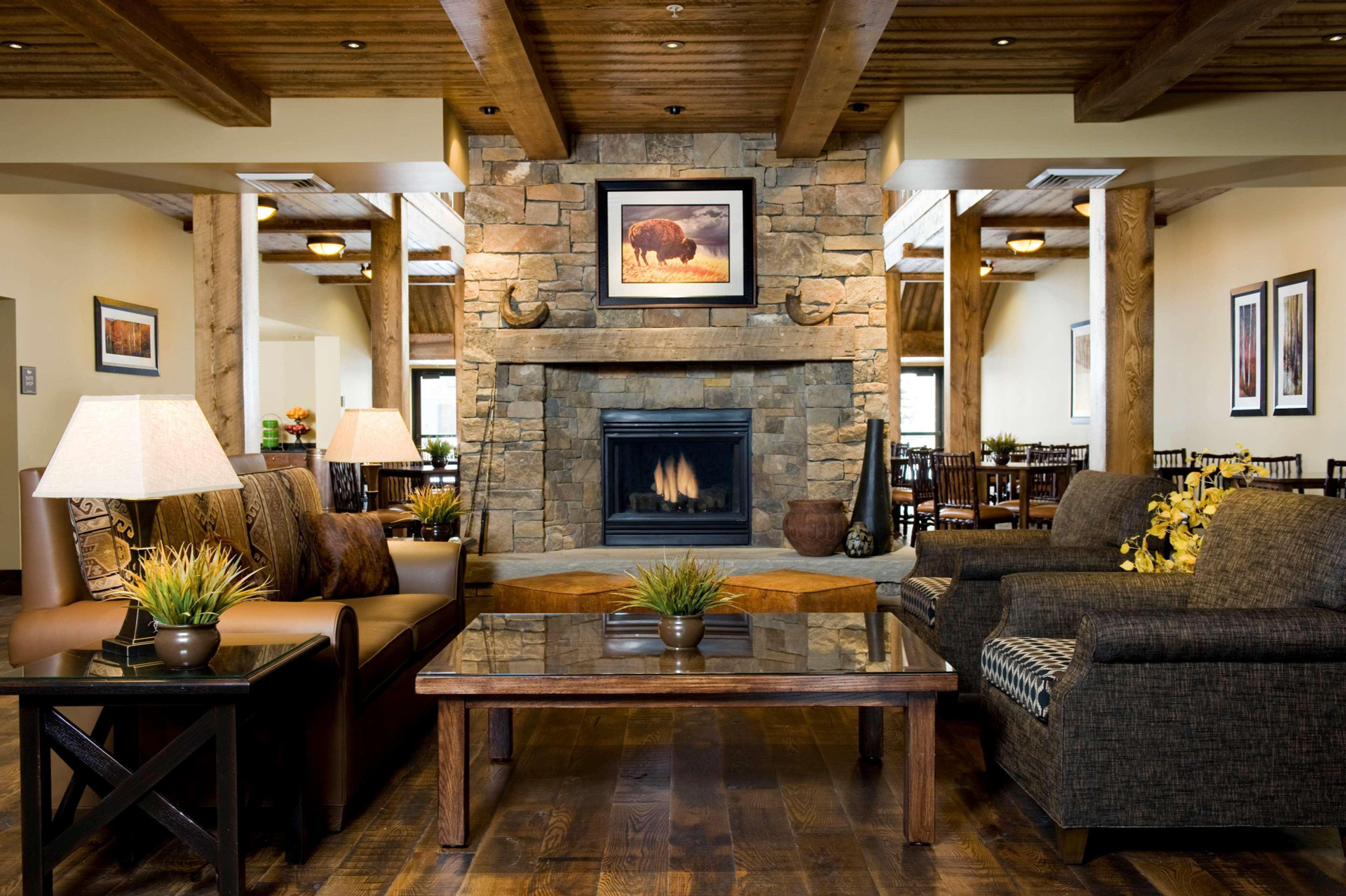 Vista Lobby Homewood Suites by Hilton Bozeman