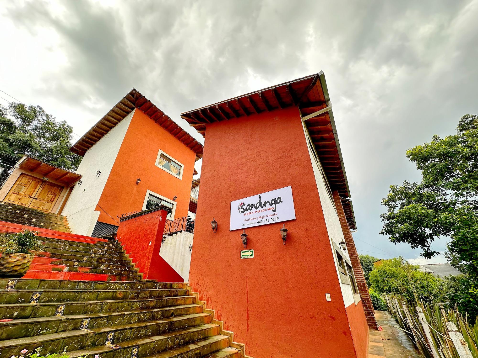 Vista Exterior Sandunga Suites Patzcuaro