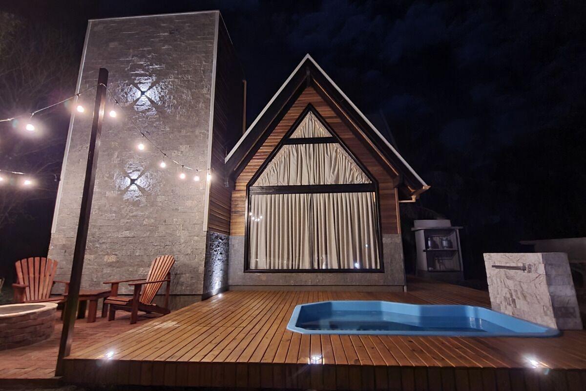 Vista Exterior AriMara Chalés & Ecoturismo