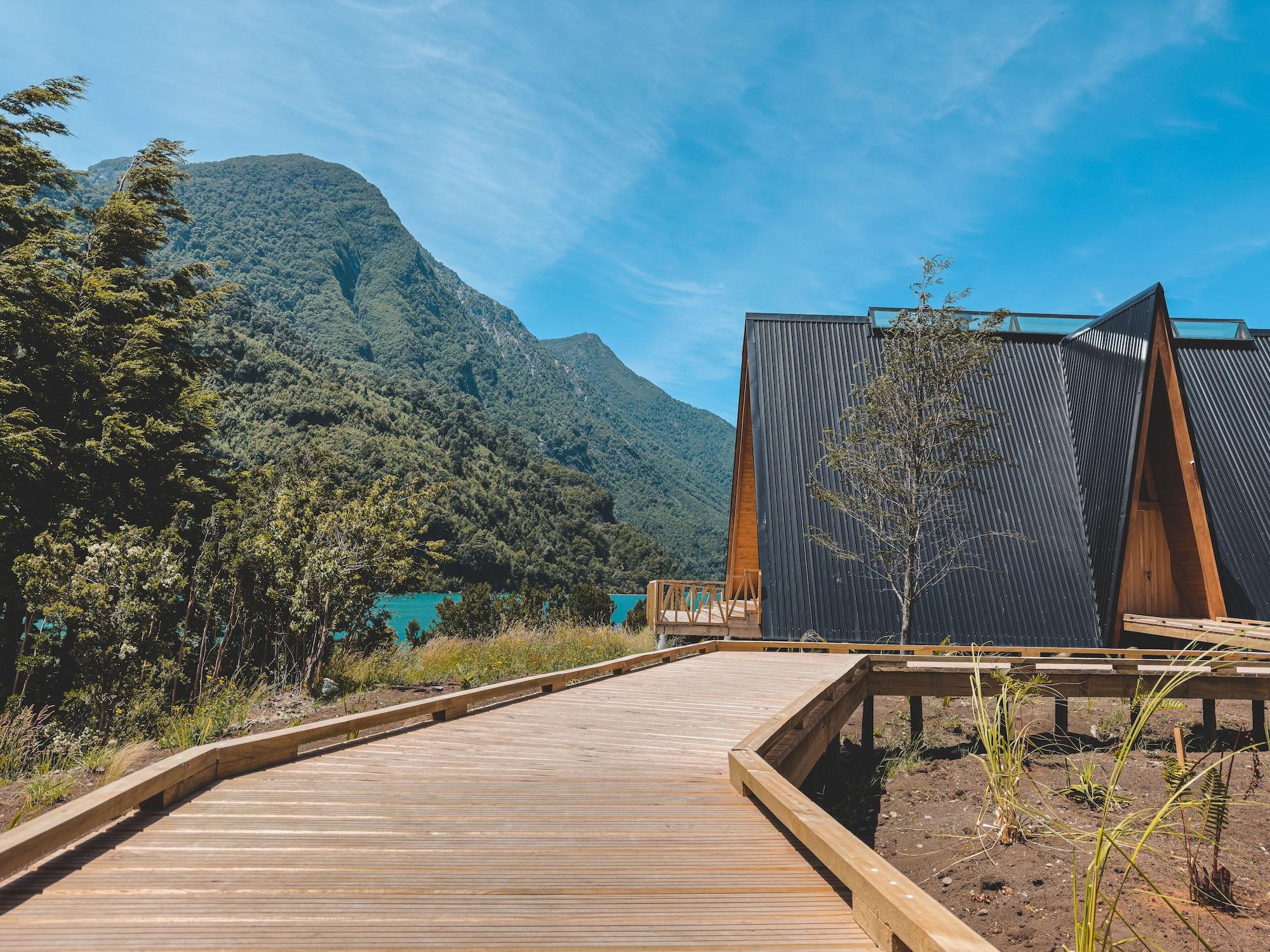 Vista Exterior Tawa Refugio del Puelo