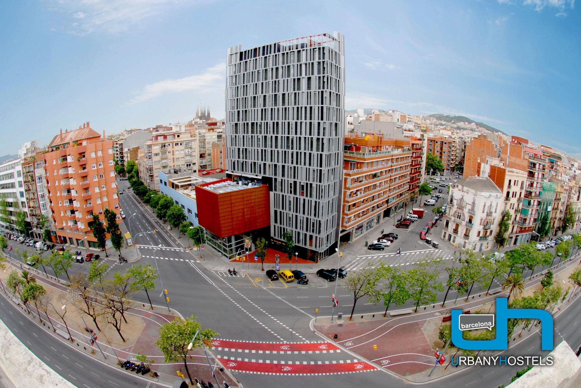Vista Exterior Urbany Hostels Barcelona