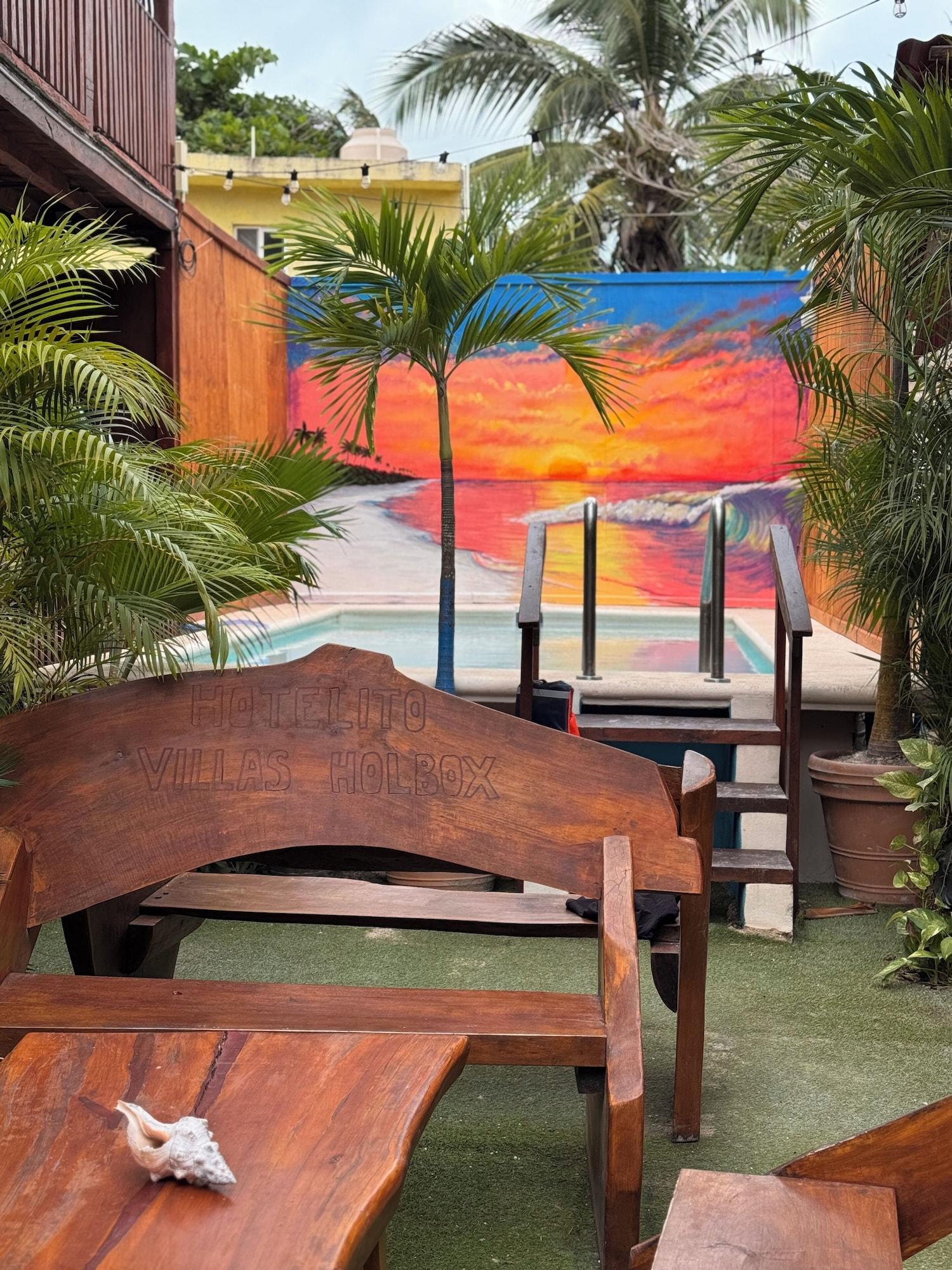 Equipamiento de Habitación Hotelito Villas Holbox