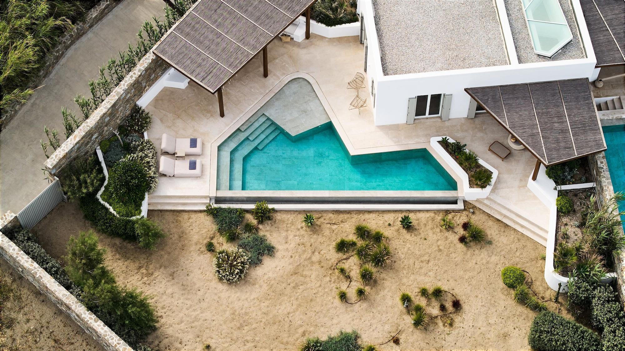 Vista Exterior Bill&Coo Mykonos