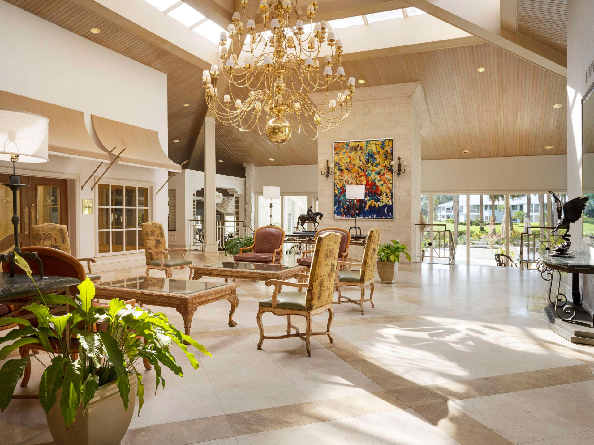 Vista Lobby Saddlebrook Resort