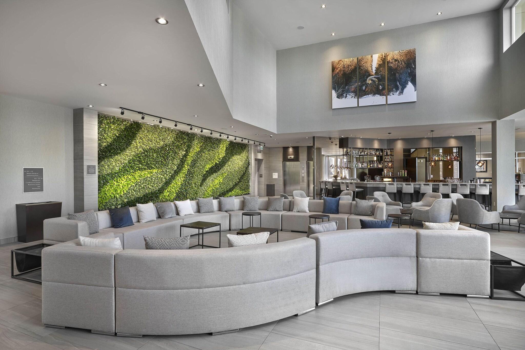 Vista Lobby The Westin Calgary Airport