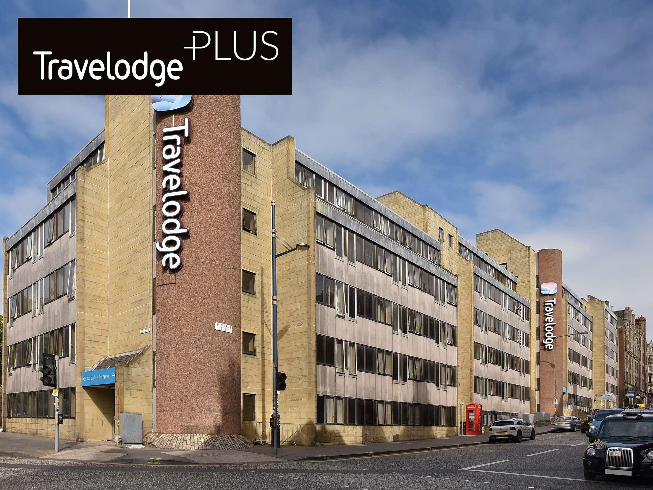 Vista Exterior Travelodge Edinburgh Central