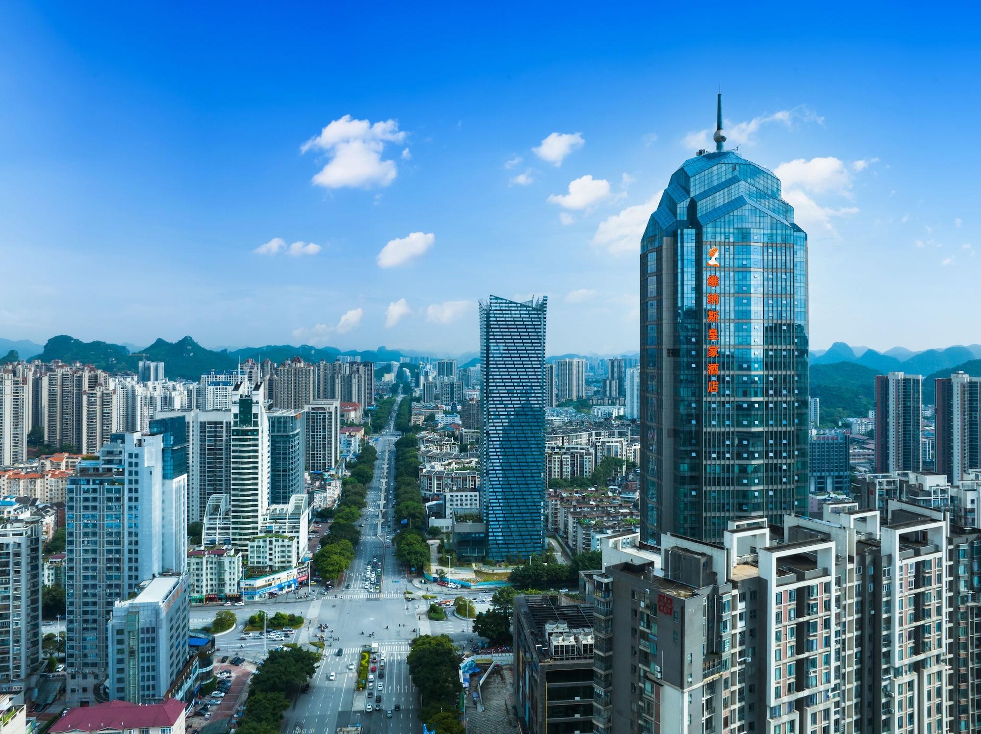 Vista Exterior Venus Royal Hotel Liuzhou