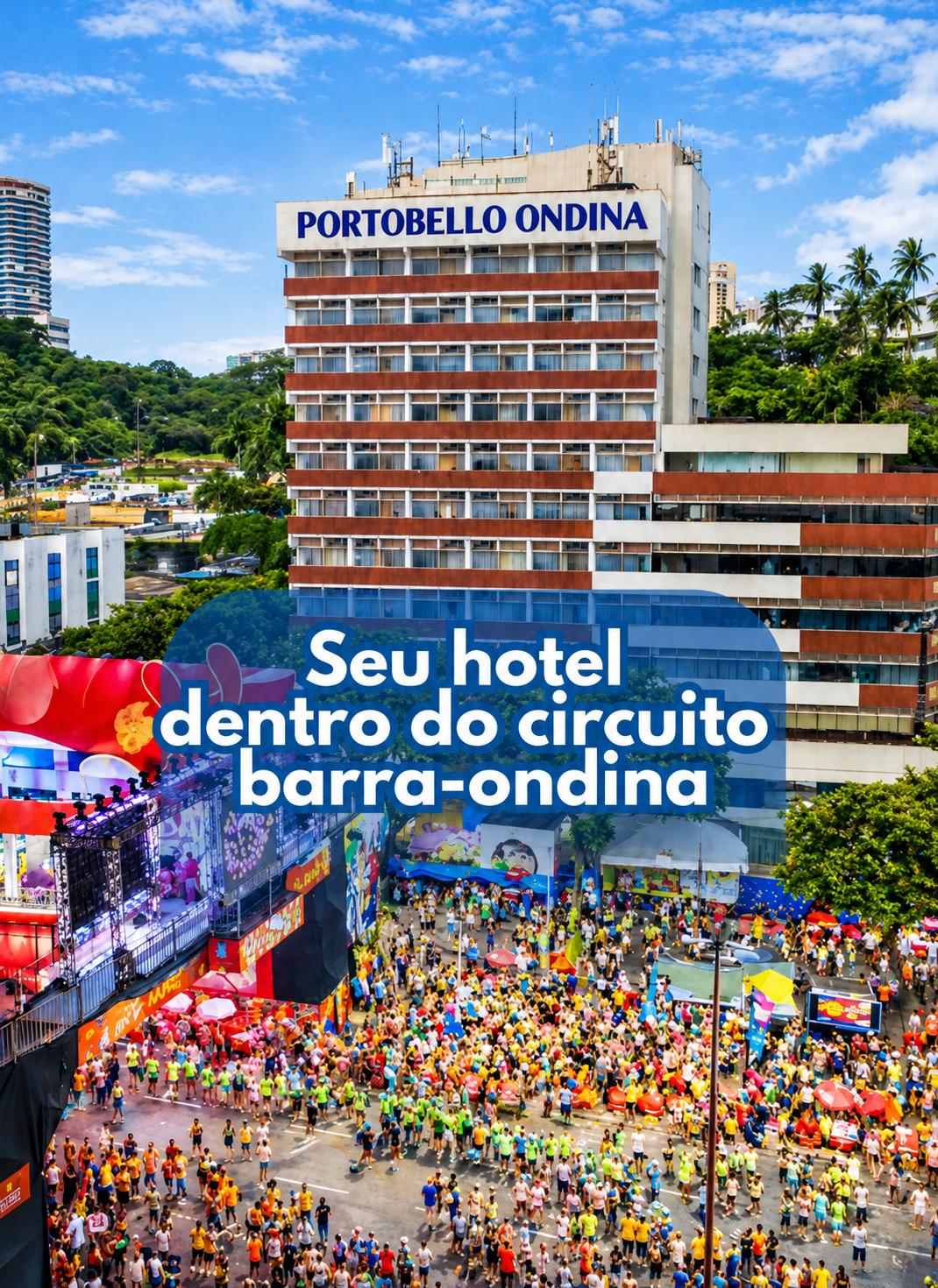 Vista Exterior Portobello Ondina Praia