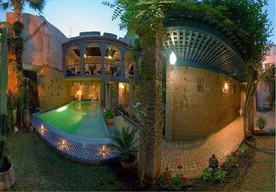 Vista Piscina Le Raid Meknes